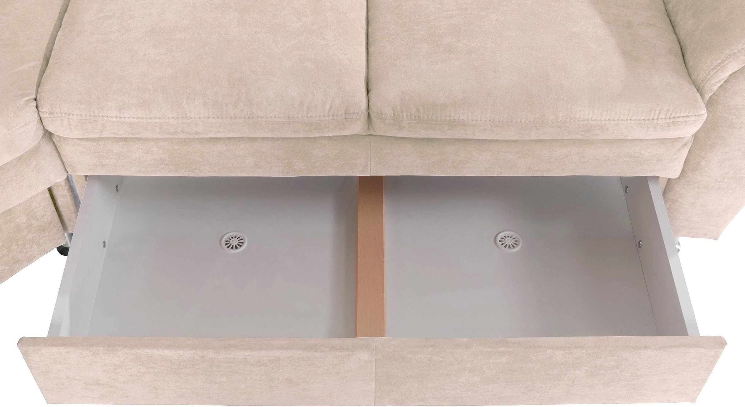 Places of Style Ecksofa »Cardoso L-Form«, mit Trapezecke für mehr Sitzkomfort, wahlweise auch mit Bettfunktion