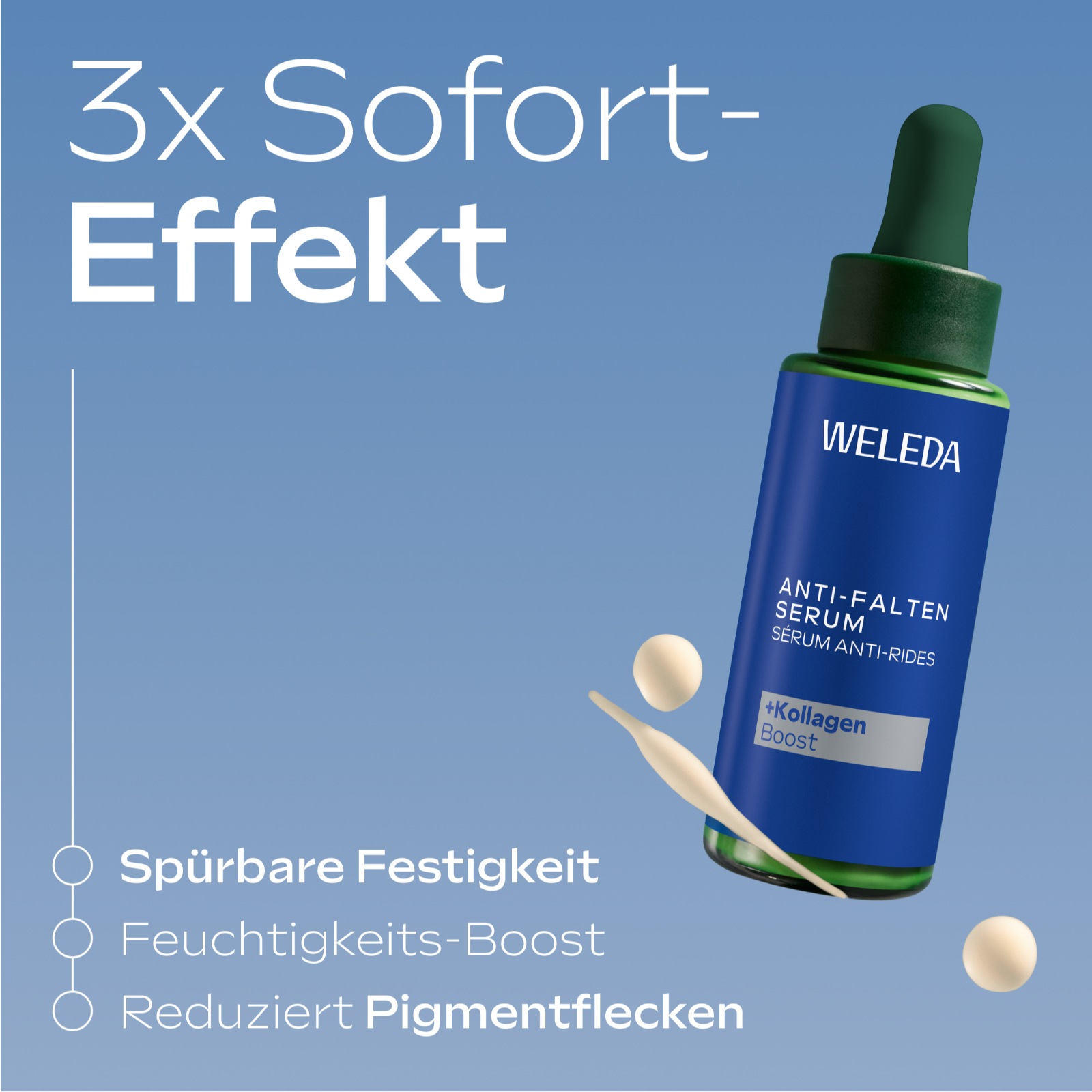 WELEDA Anti-Falten-Serum »Anti-Falten Serum Blauer Enzian & Edelweiss«
