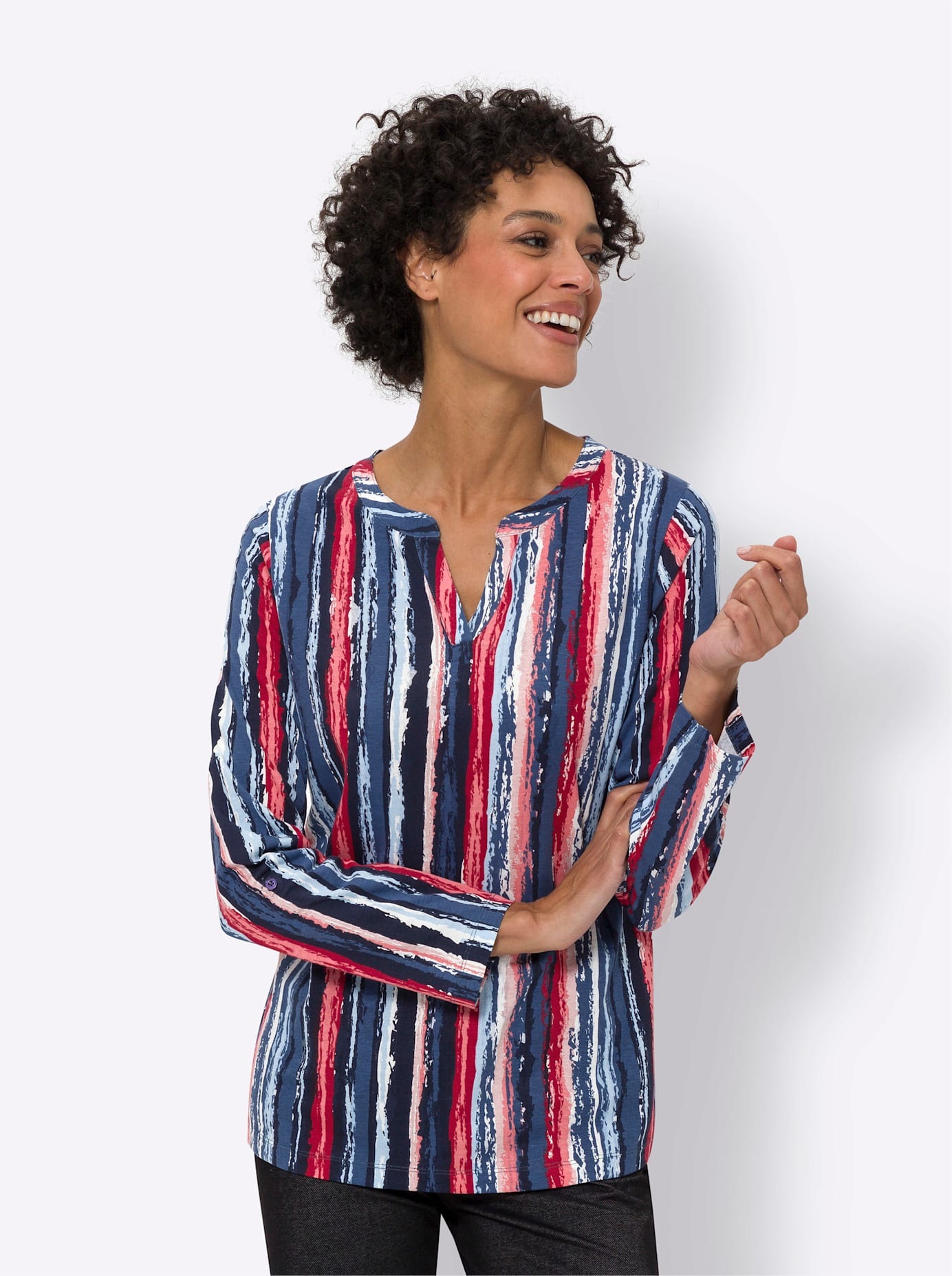 Classic Basics Print-Shirt "Druck-Shirt" 1 Stk. tlg. günstig online kaufen