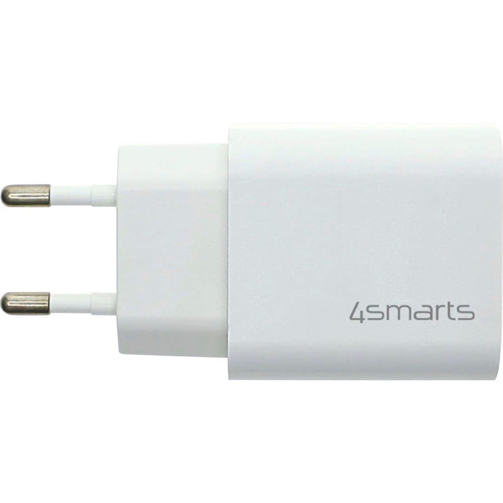 4smarts Smartphone-Ladegerät »Netzladegerät VoltPlug PD 20W«, (Samsung Galaxy A02 A14 5G A32 A54 S21 S22 S23 + Ultra Google Pixel 6 7)