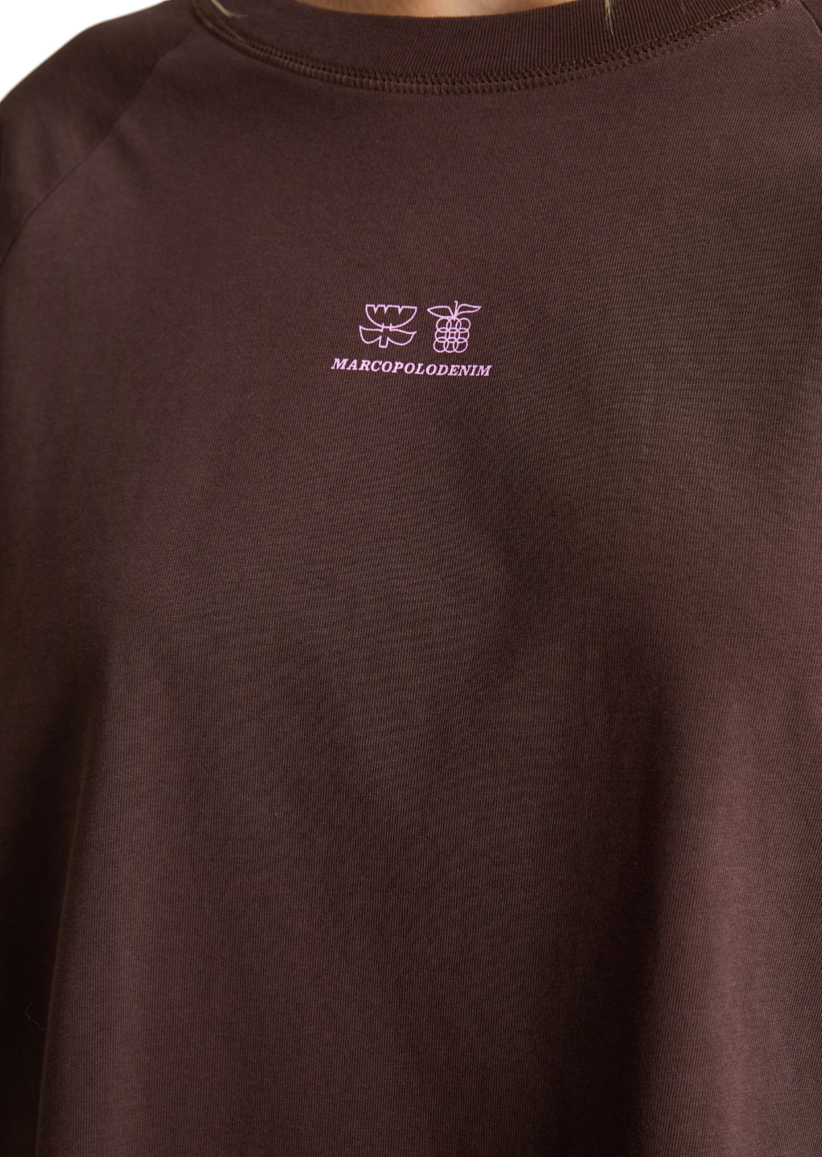 Marc O'Polo DENIM Langarmshirt »mit Streifen-Prints am Ärmel«