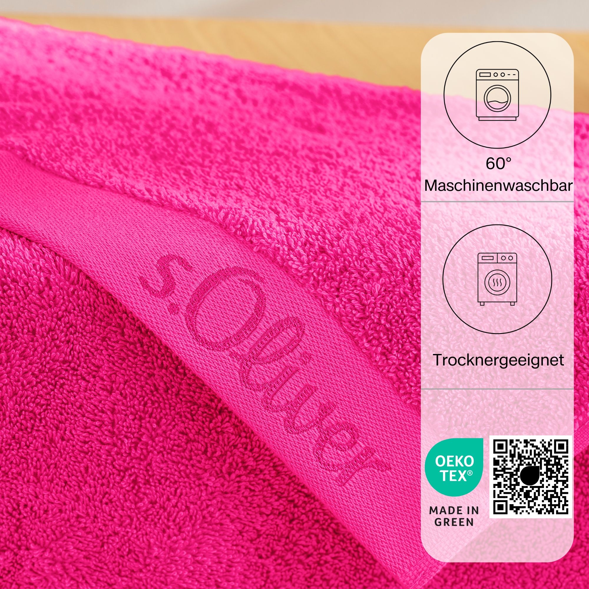 s.Oliver Handtuch Set »s.Oliver, Premium Qualität, 600 gr/m²« Set 6 Stk. Walkfrottier 2 Gästetücher 30x50, 2 Handtücher 50x100, 2 Duschtücher 70x140