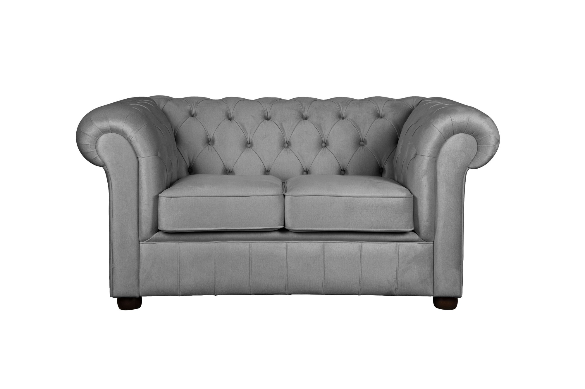 Home affaire 2-Sitzer »CHARENTE, Chesterfield-Sofa, Wellenfederung, Maße: B/T/H: 147/89/74 cm«, mit edler Knopfheftung und typischen Armlehnen