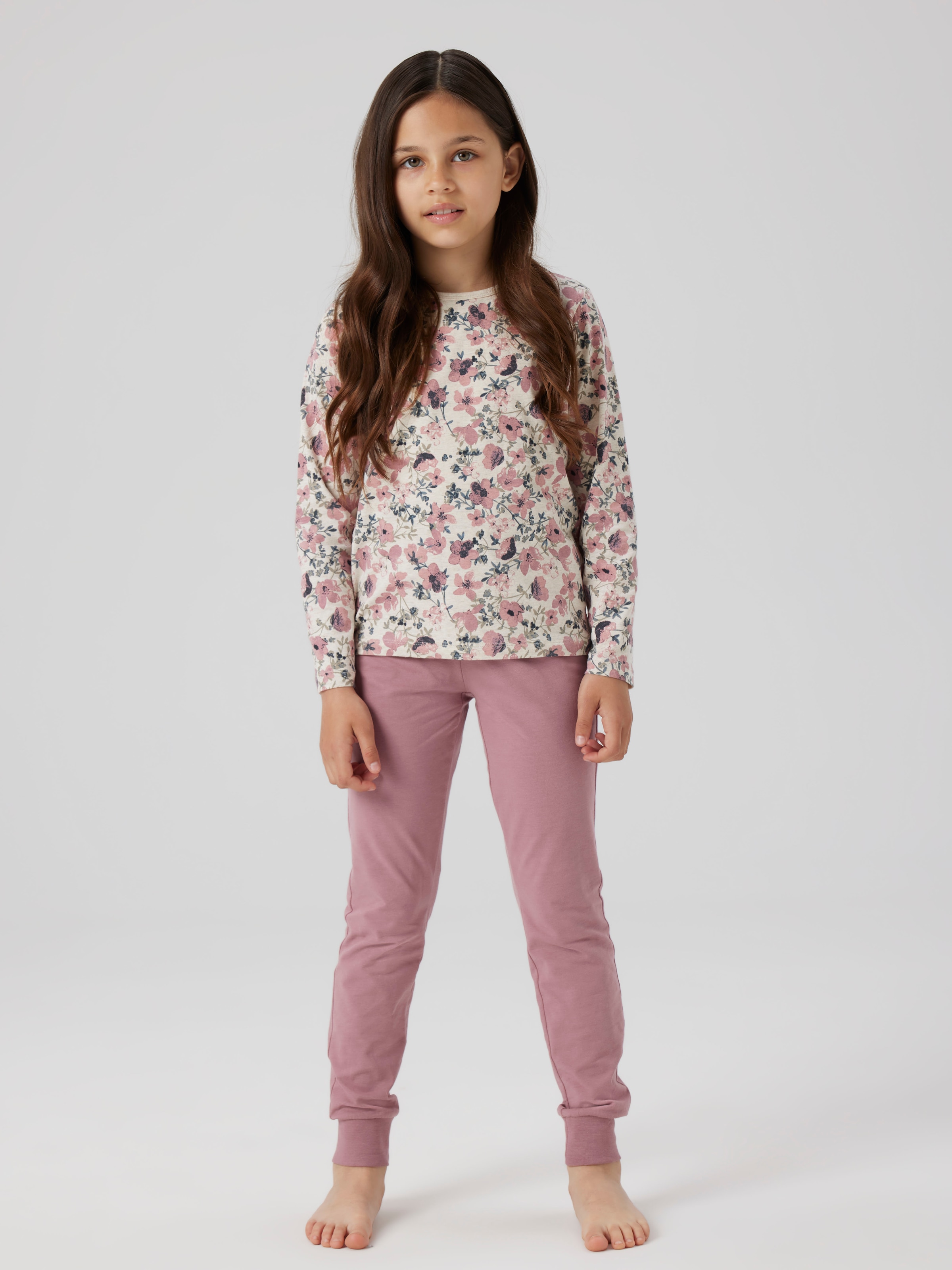 Name It Pyjama »NKFNIGHTSET NOSTALGIA FLOWER NOOS« Set, 2 tlg. in Basic-Form