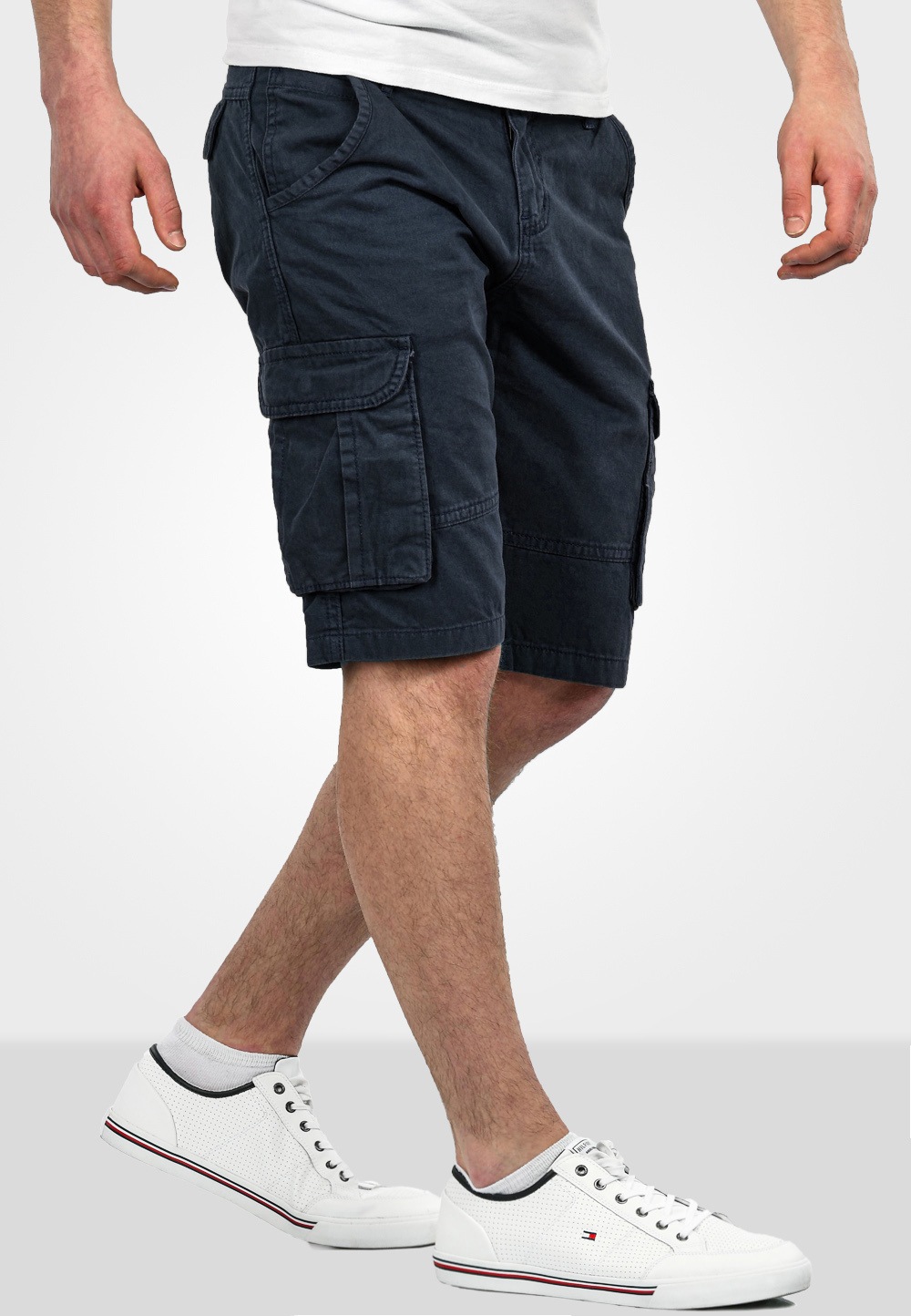 Alessandro Salvarini ASNico Men Cargo Shorts Navy 34 2