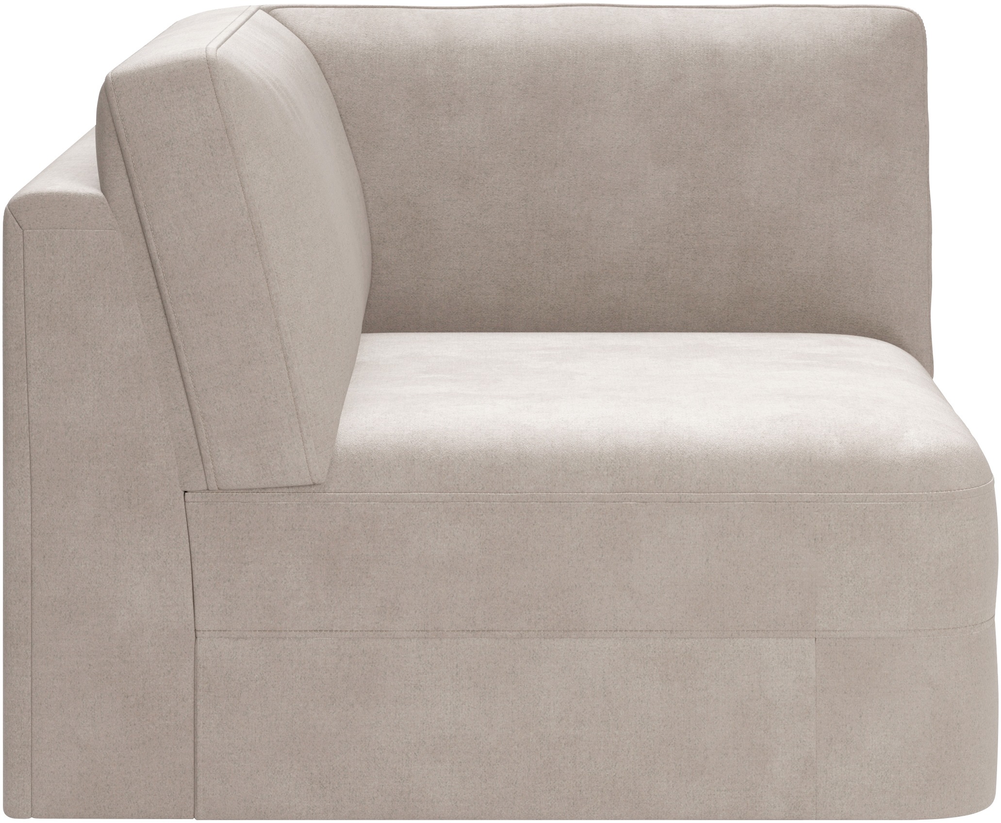 Home affaire Sofa-Eckelement "Innovid" Modernes Modul-Polsterprogramm günstig online kaufen