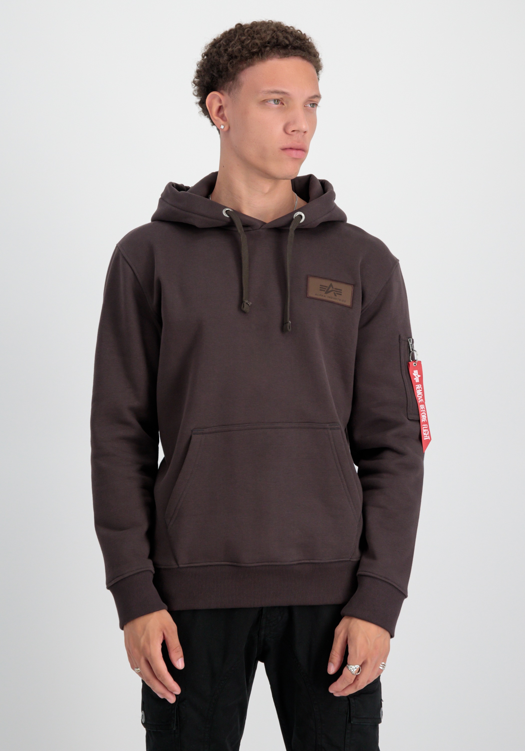 Thumbnail - Alpha Industries Hoodie "Alpha Industries Men - Hoodies Back Print Hoodie"