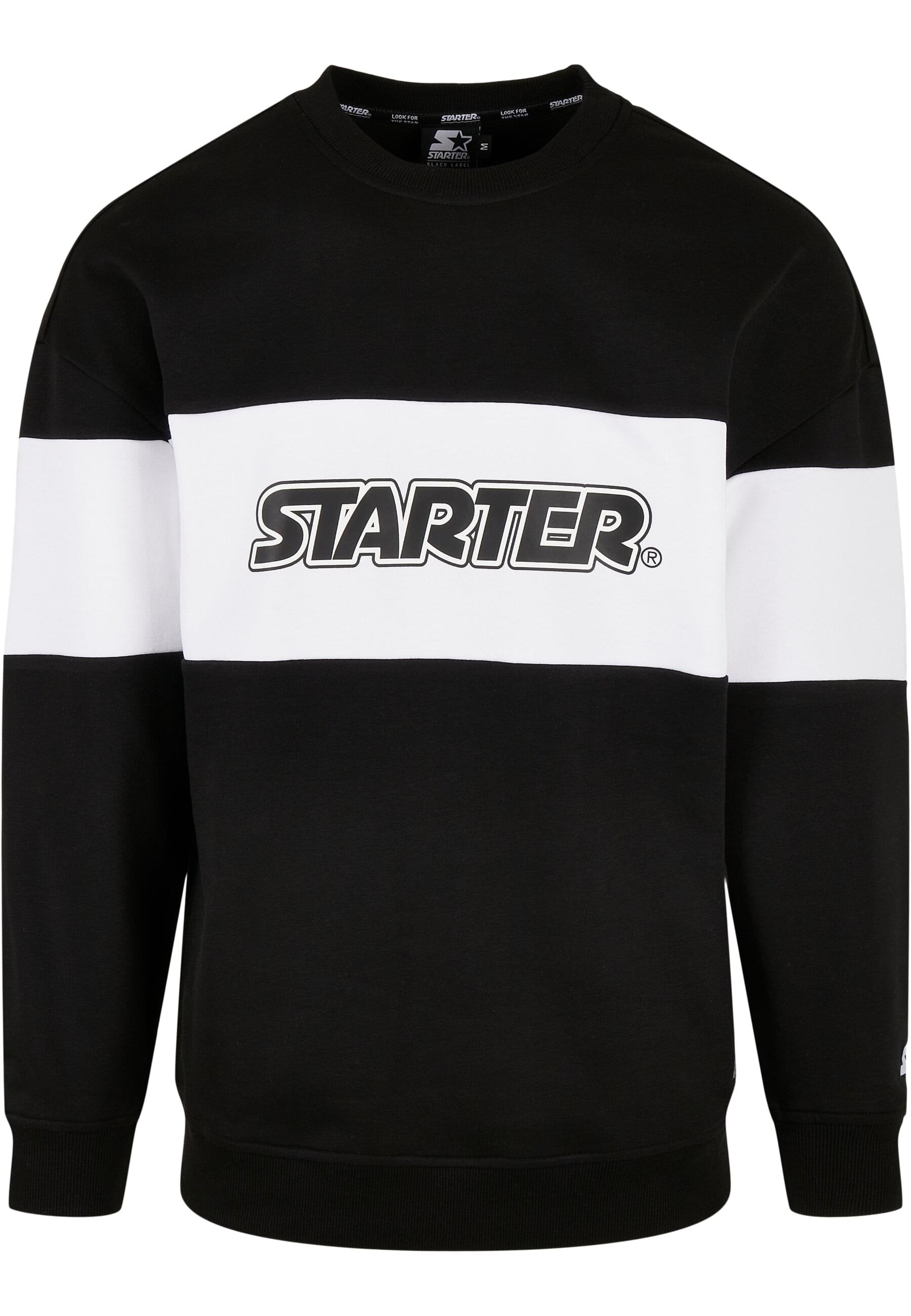 Starter Black Label Rundhalspullover "Starter Black Label Herren Starter Block Crewneck"