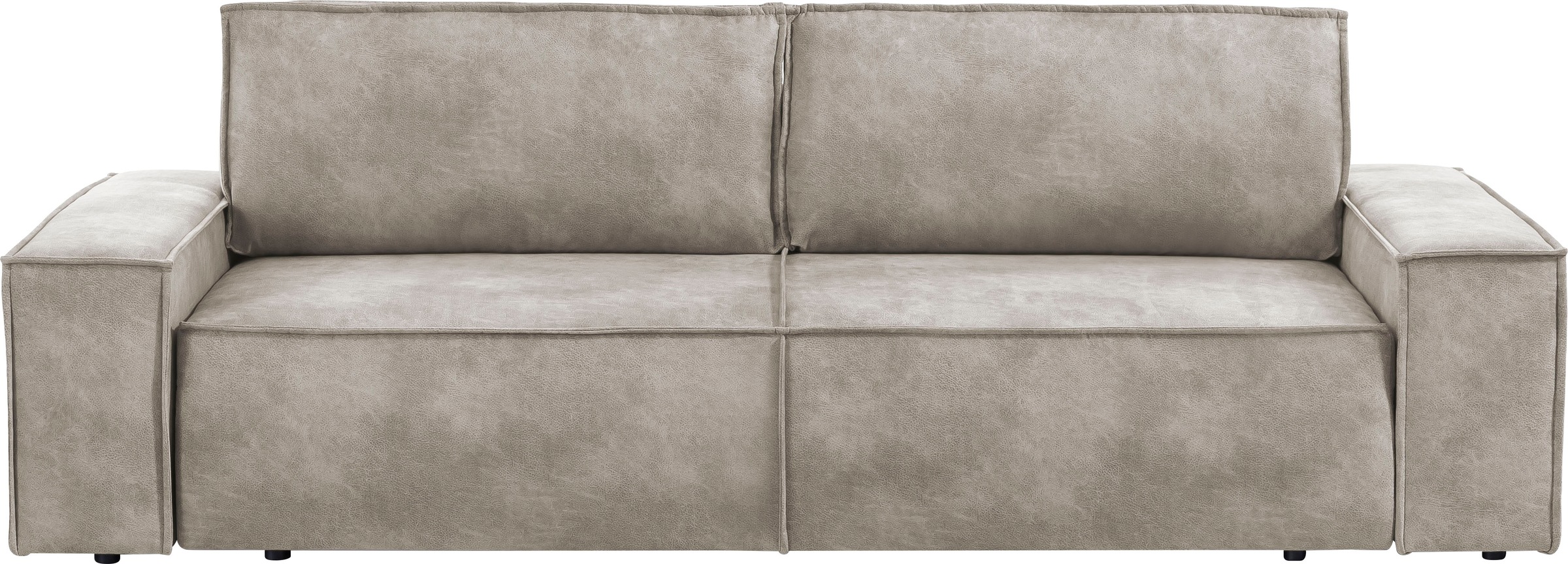 Home affaire 3-Sitzer "SHERWOOD Schlafsofa (257cm) Cord, Samtvelours, Vinta günstig online kaufen