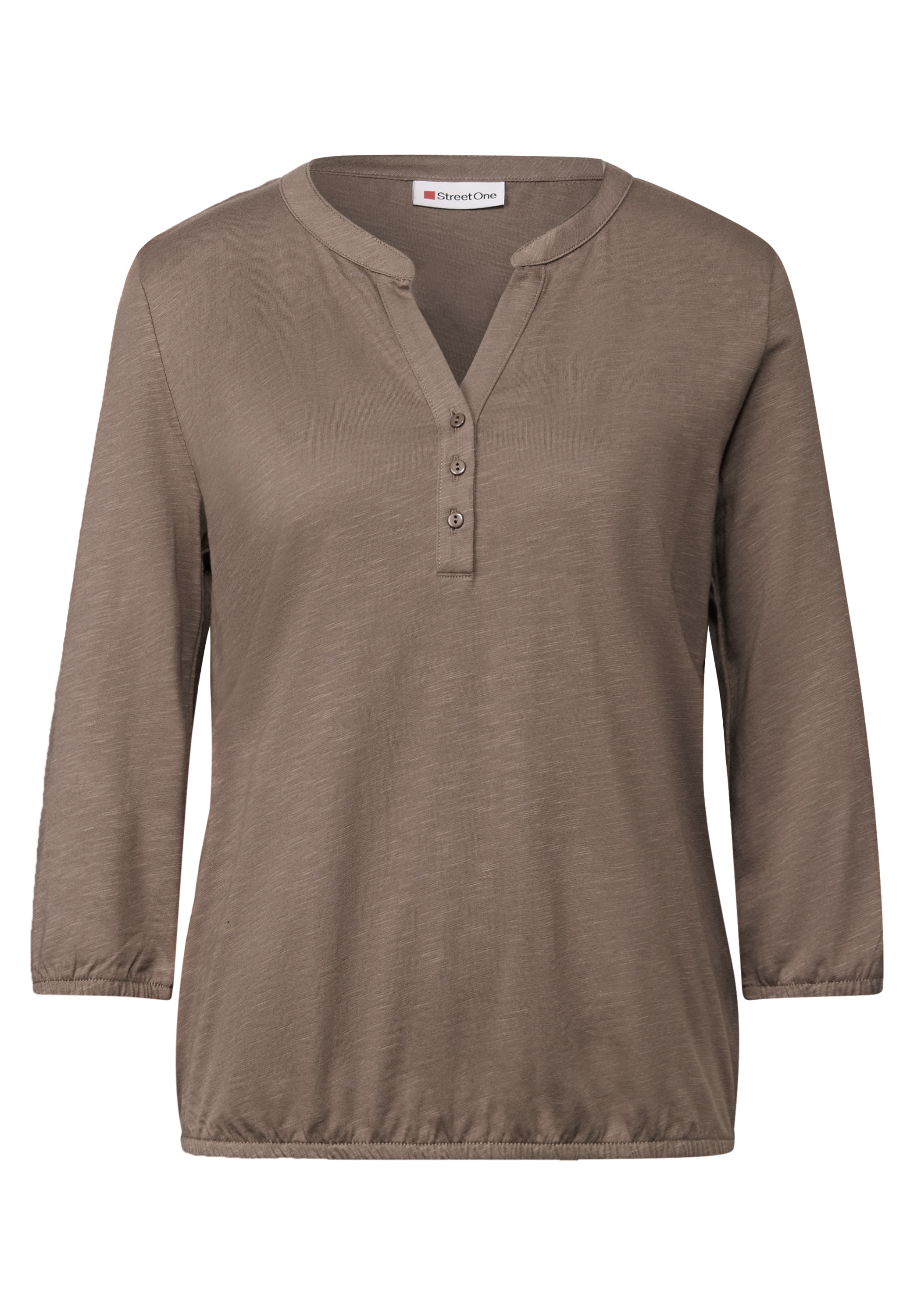 STREET ONE Tunikashirt, aus reiner Baumwolle