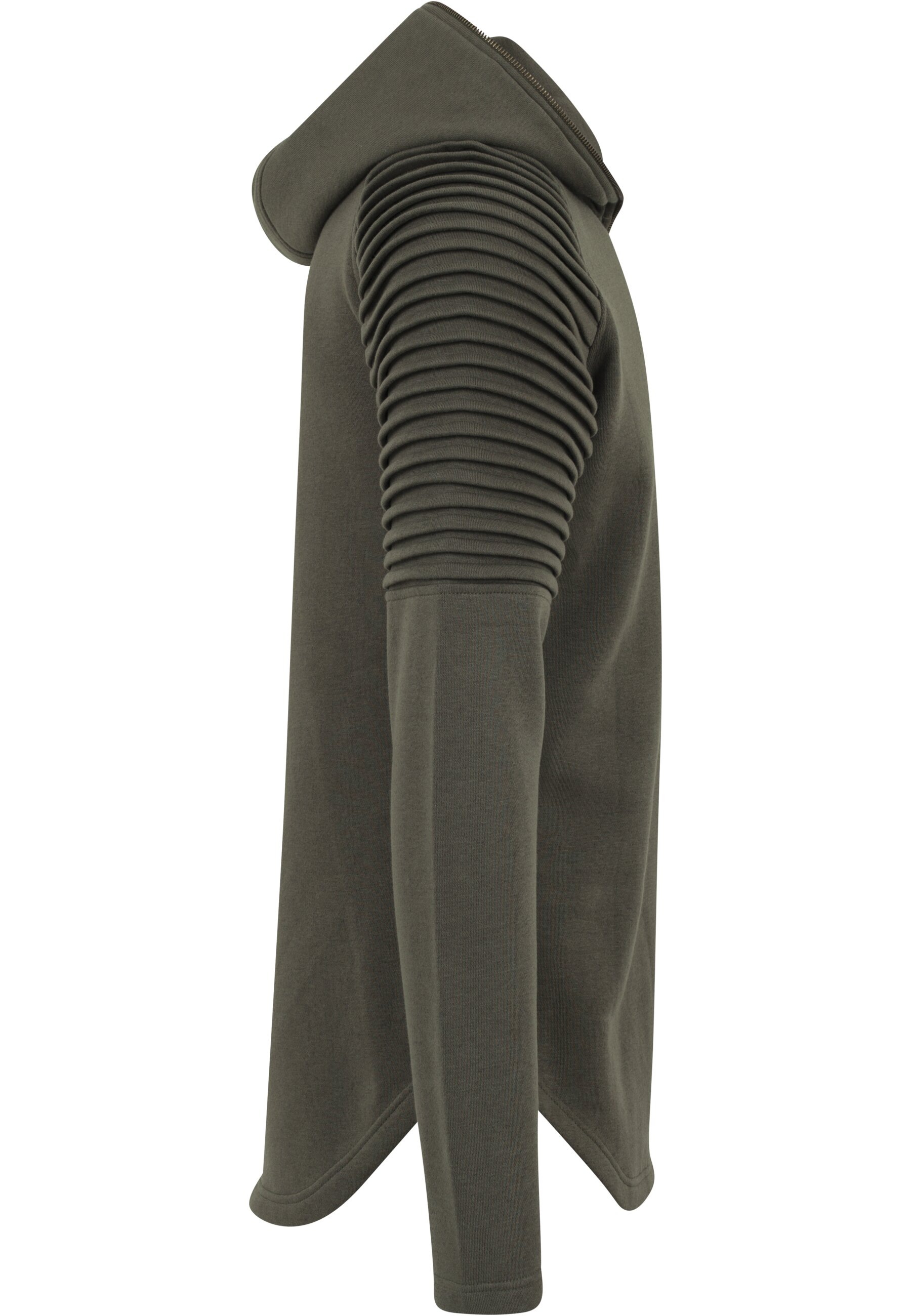 URBAN CLASSICS Hoodie »Urban Classics Herren Pleat Sleeves Terry Hoody«, (1 tlg.)
