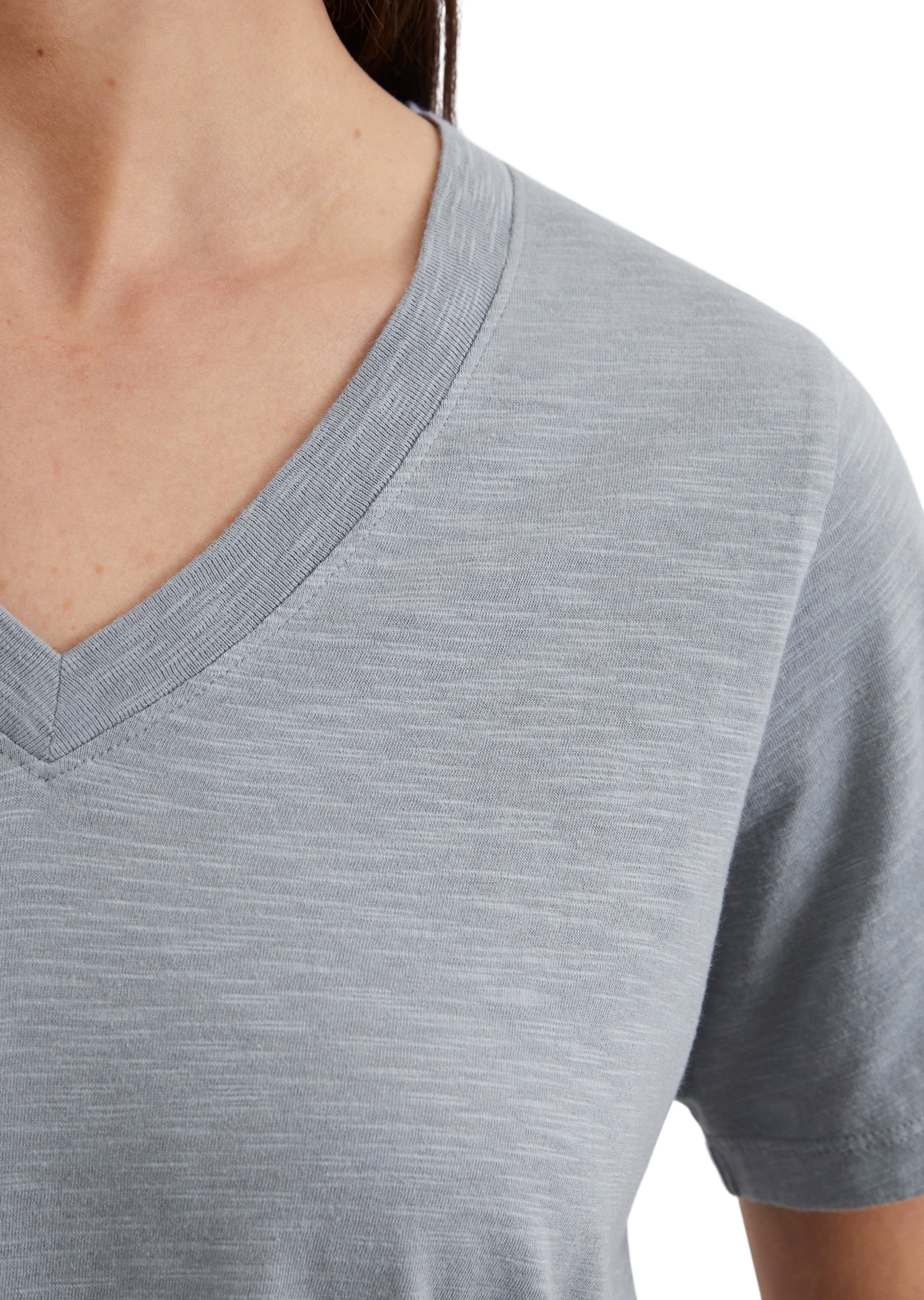 Marc O'Polo T-Shirt »aus Baumwolle-Viskose-Mix«