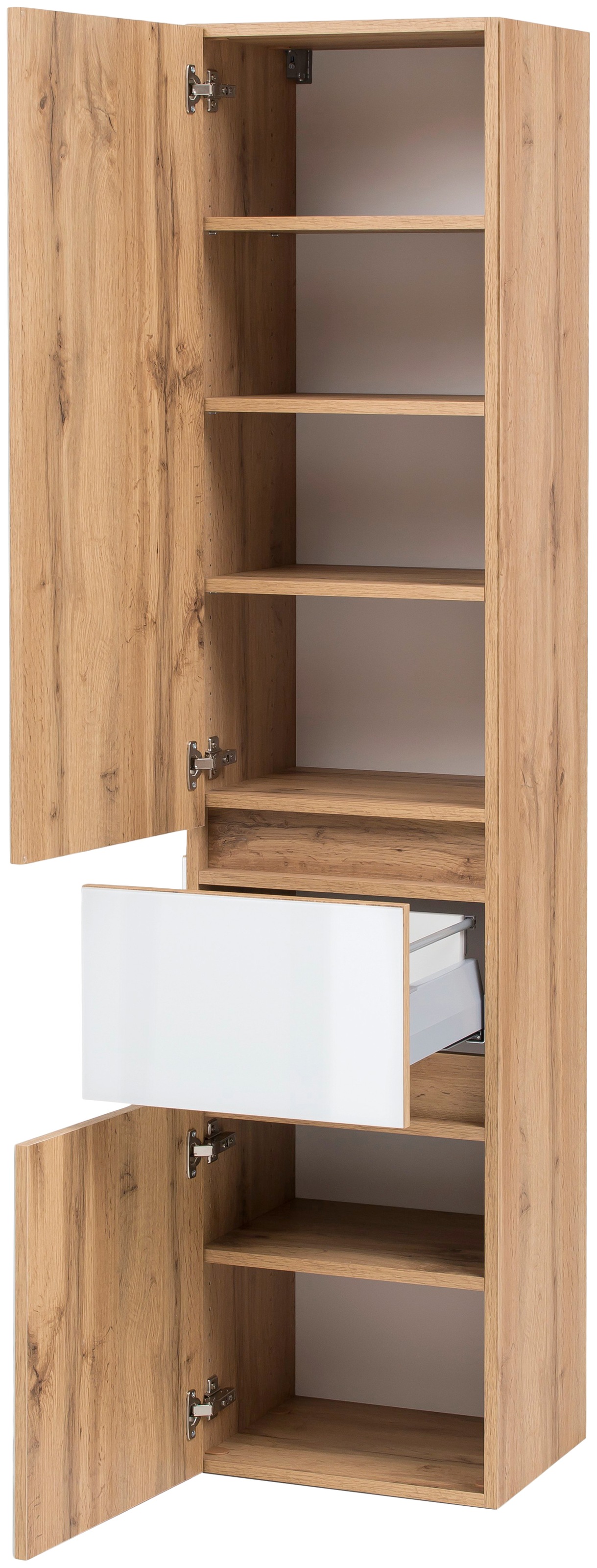 welltime Seitenschrank »Horki«, 40 cm breit, mit Schubkasten