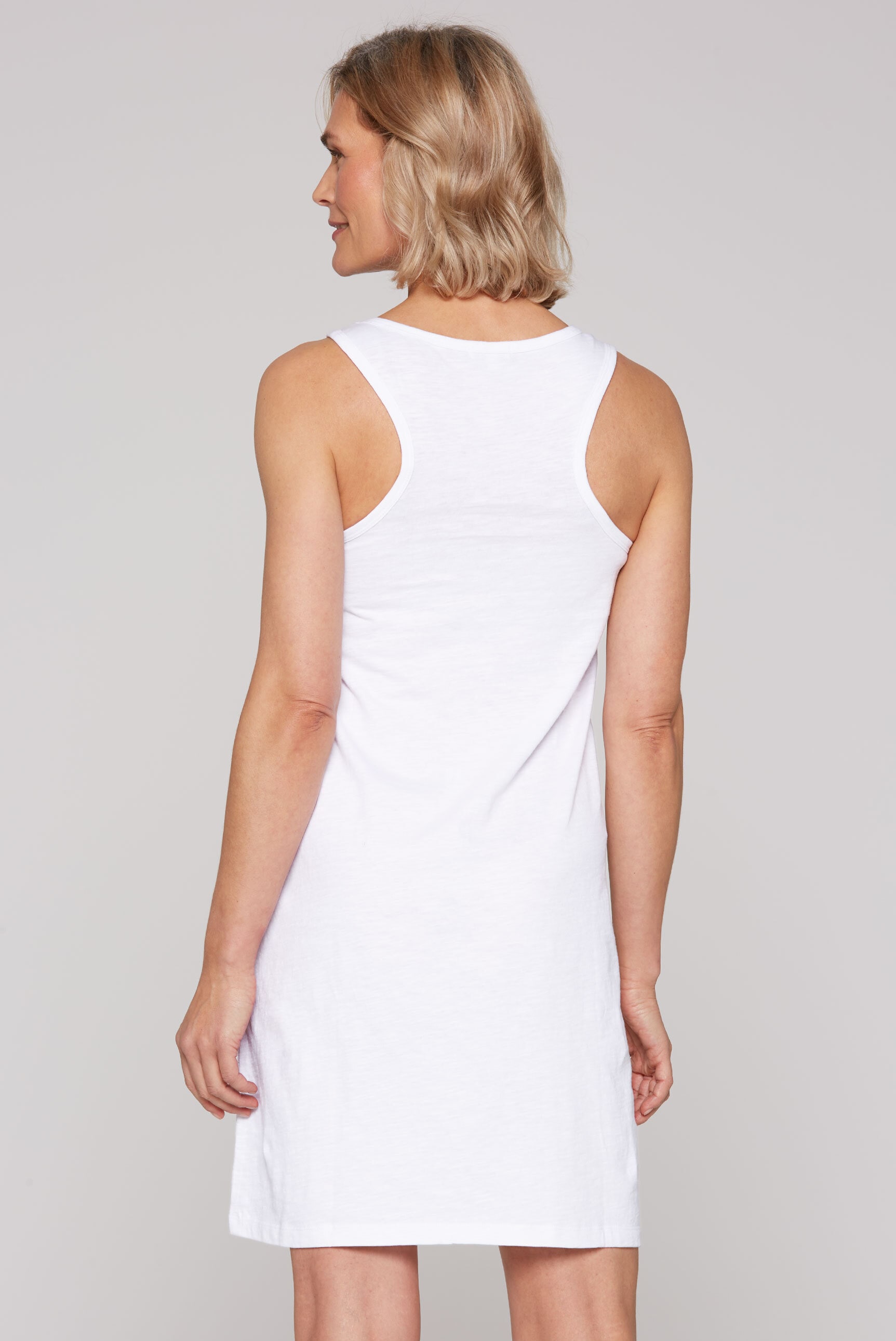 SOCCX Sommerkleid, mit Tanktop-Rücken