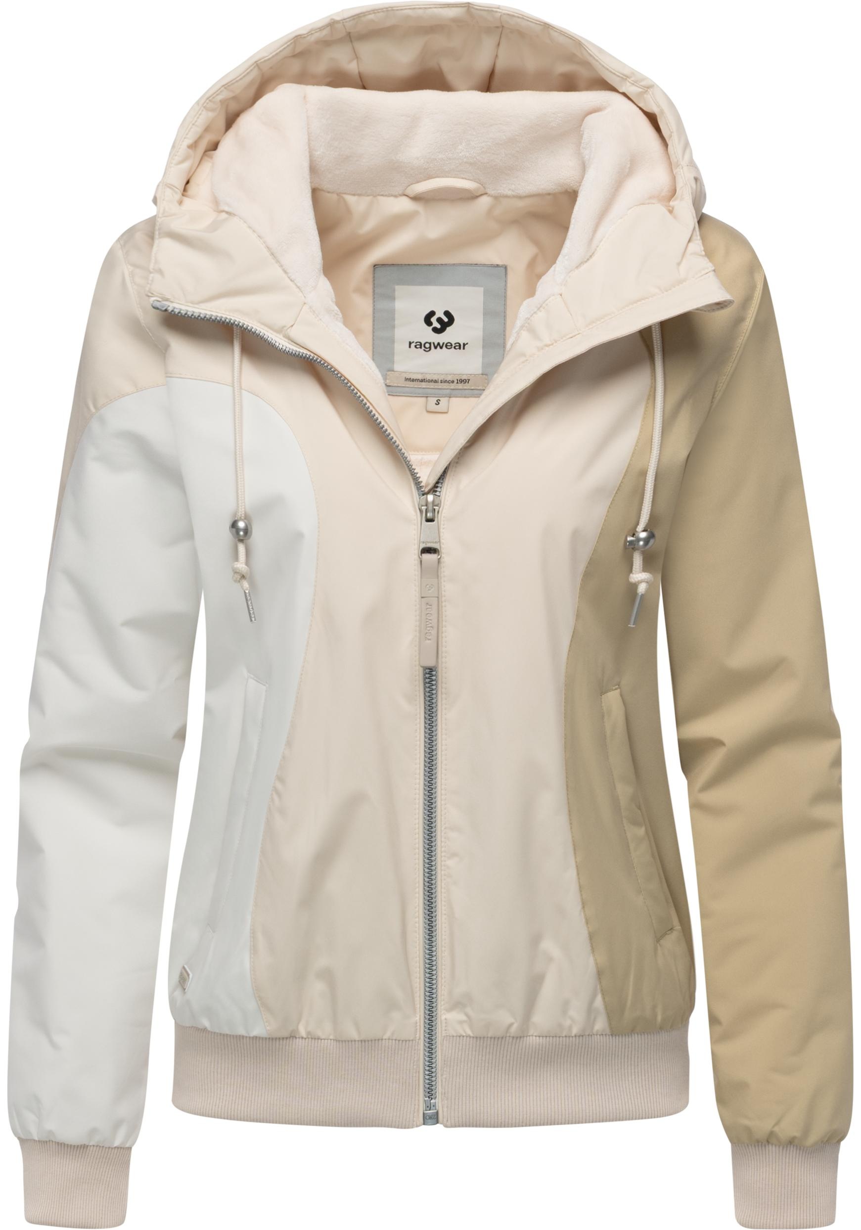 Ragwear Bomberjacke »Oggie Block Warm YOUMODO«, mit Kapuze, Wasserdichte Outdoorjacke mit Kapuze