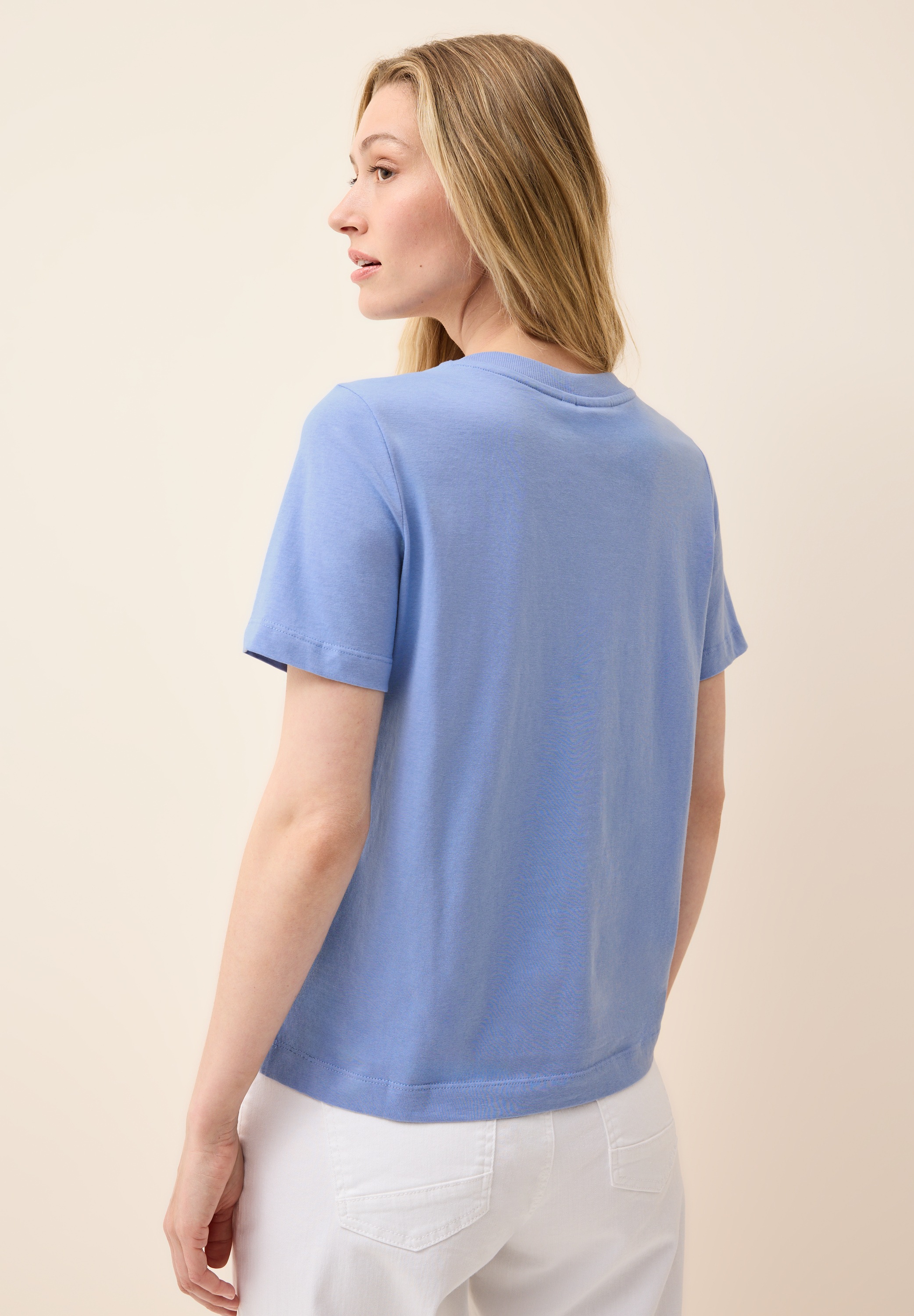 Cecil Print-Shirt, aus reiner Baumwolle