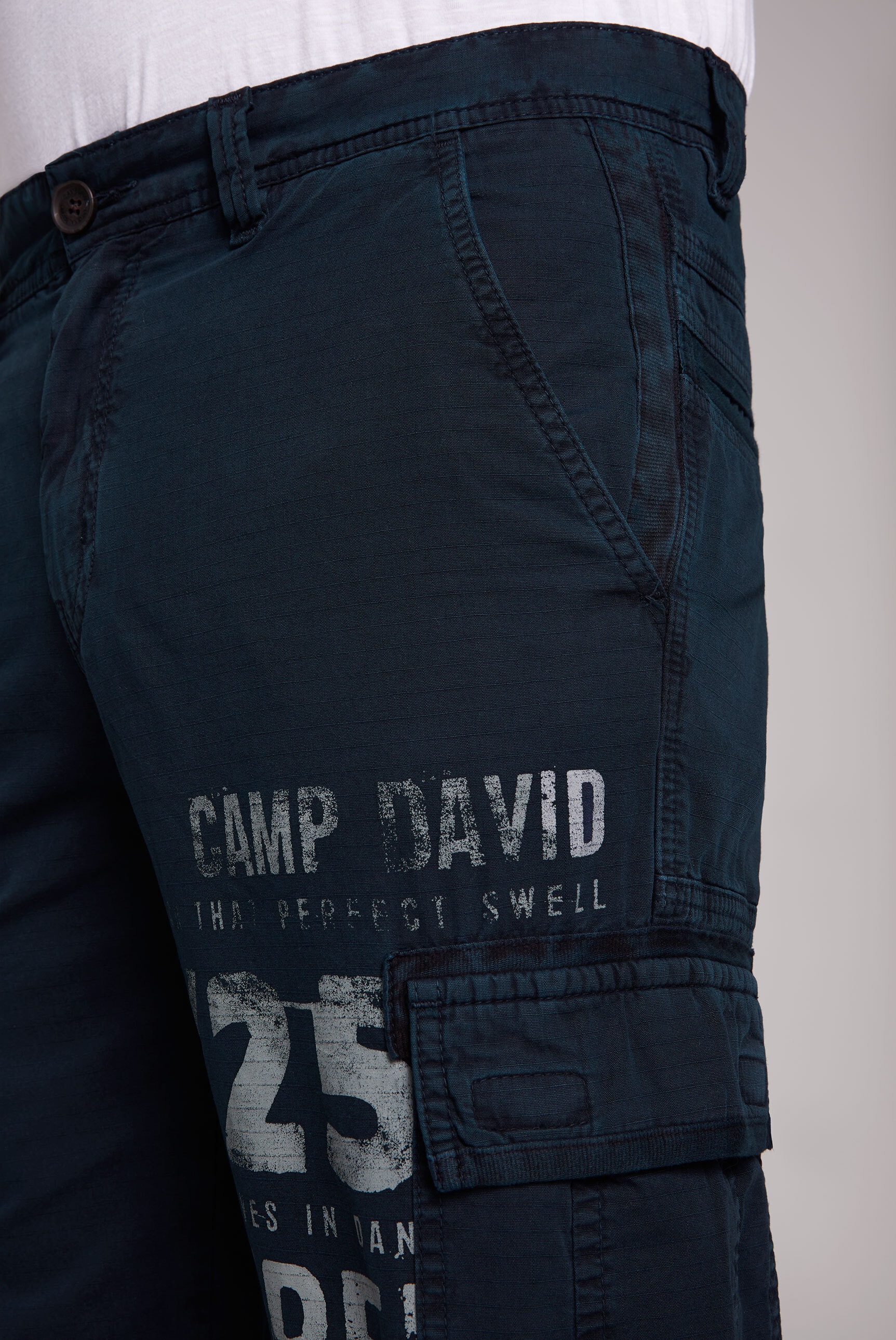 CAMP DAVID Cargoshorts, aus Baumwolle