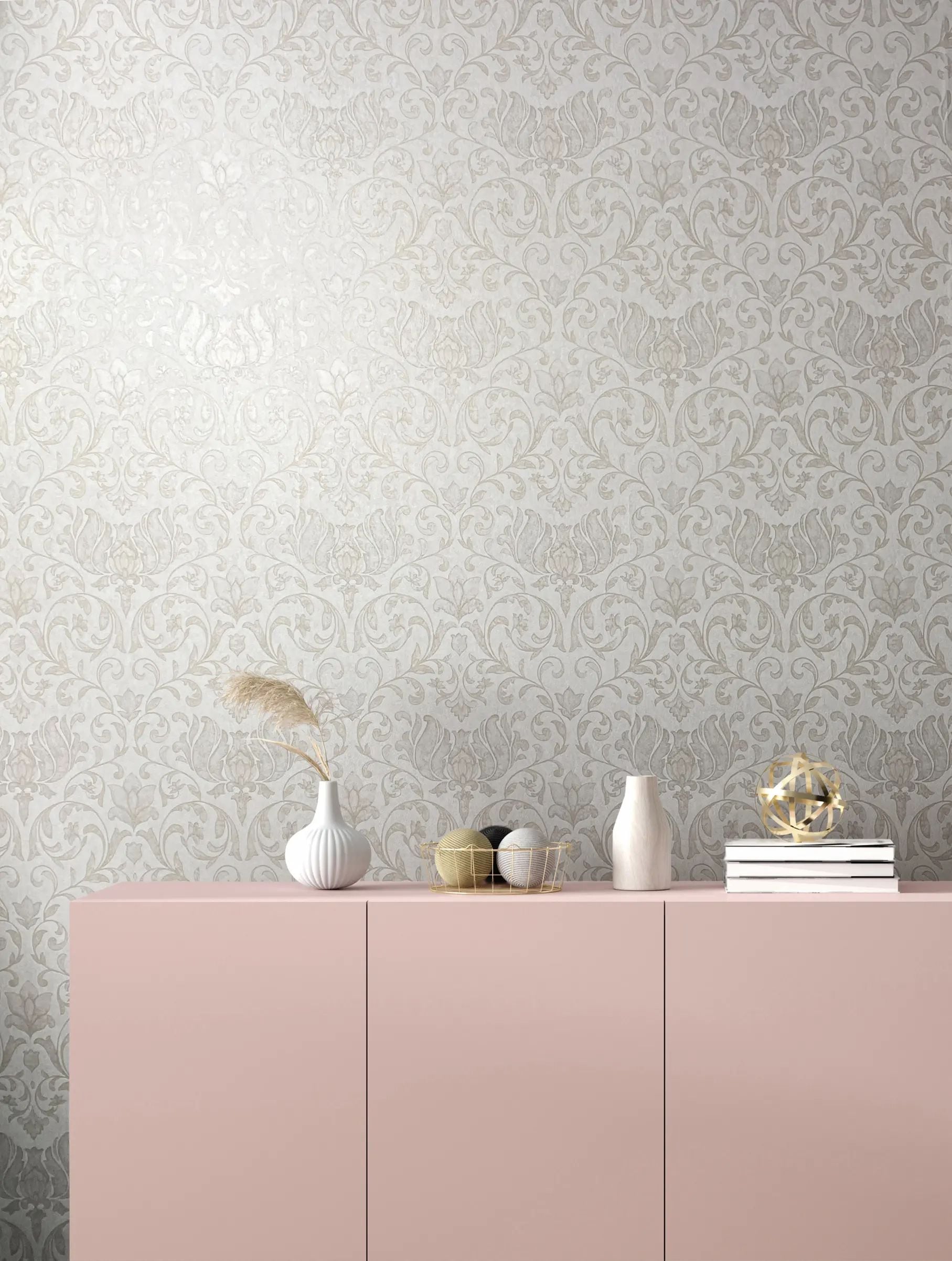 Marburg Vliestapete »Tapete Shape Depth«, floral, moderne Vliestapete für Wohnzimmer Schlafzimmer Küche