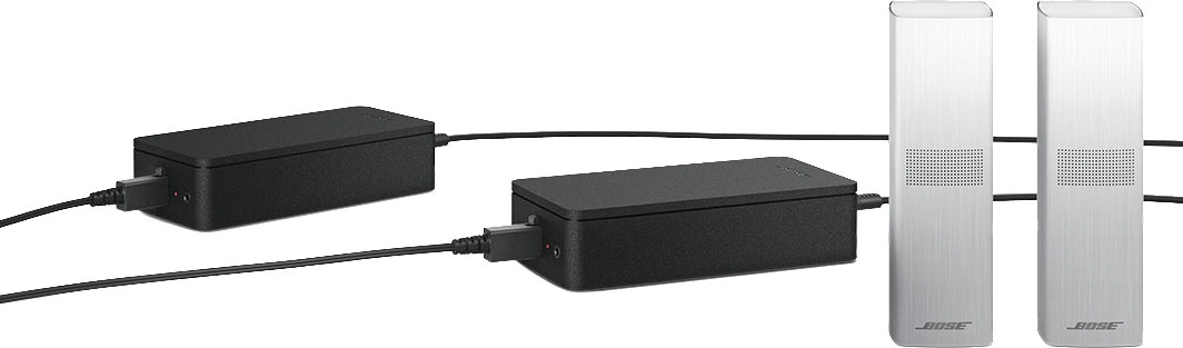 Bose Wireless Lautsprecher »Surround Speaker 700«, (Paar), kompatibel mit  Bose Smart Soundbar 300/500/700, Soundtouch 300 | BAUR