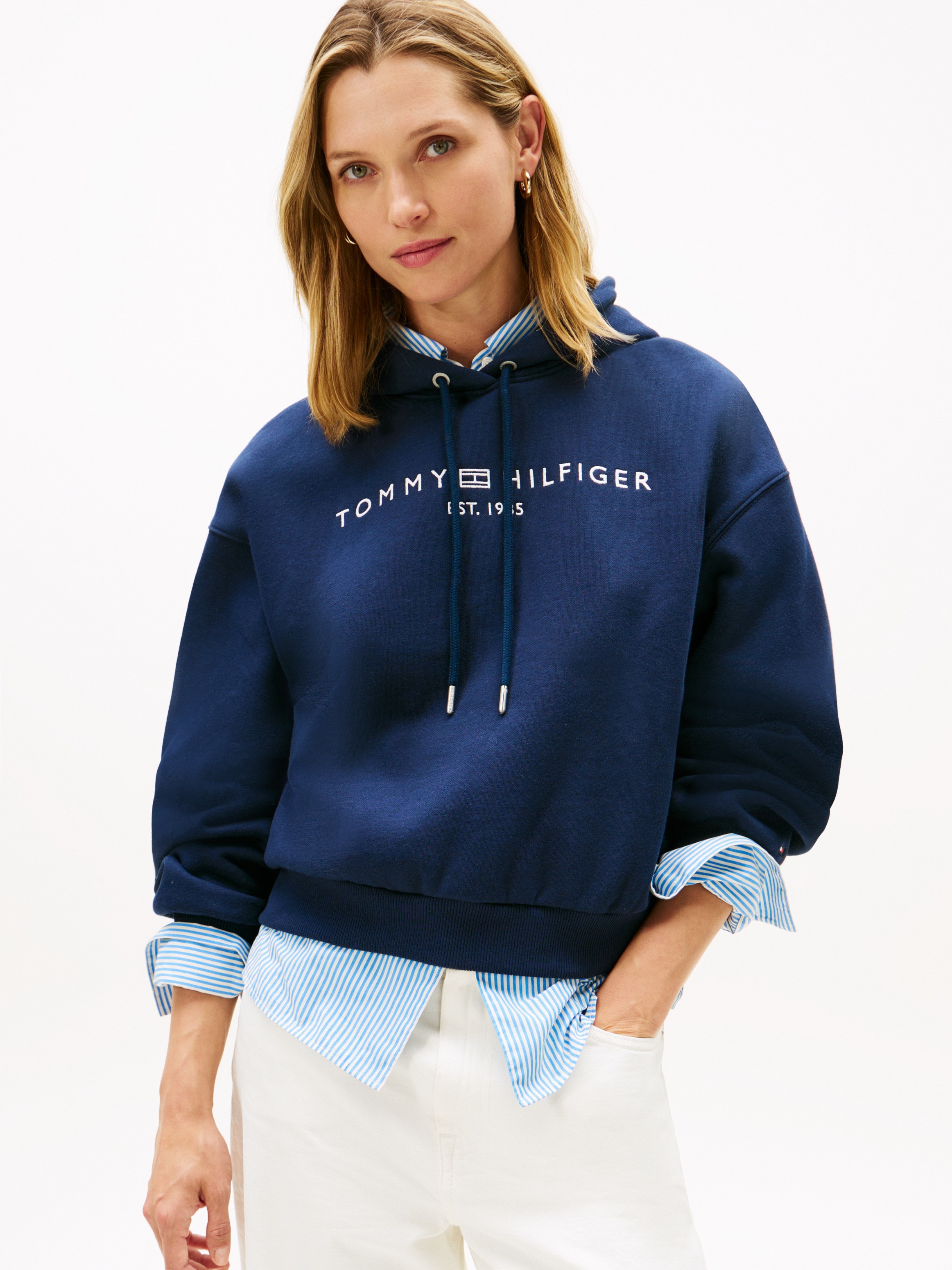 Tommy Hilfiger Kapuzensweatshirt "CORP LOGO MDRN HOODIE" günstig online kaufen