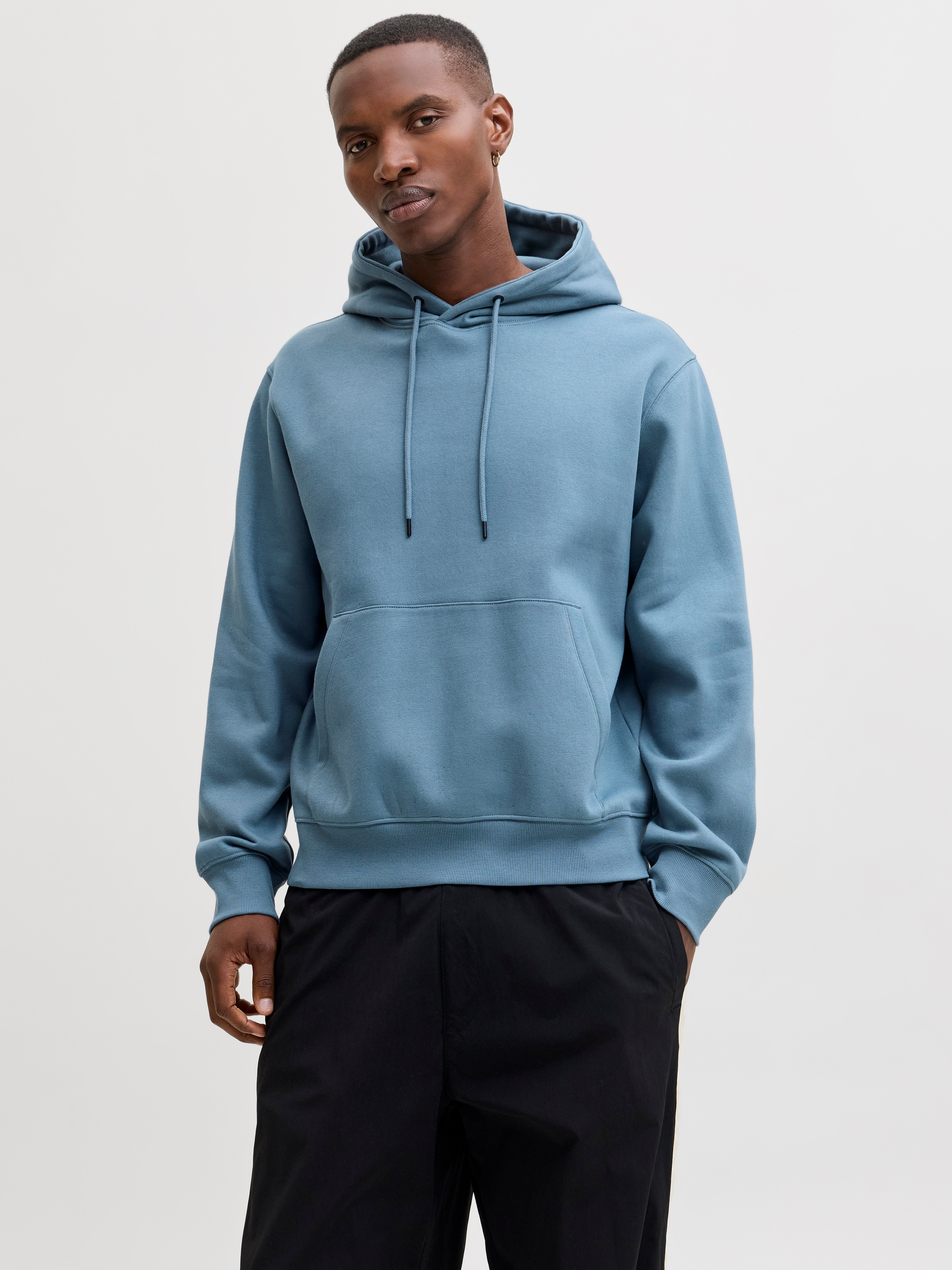 Jack & Jones Kapuzensweatshirt "JJESTAR BASIC SWEAT HOOD NOOS", mit Rippbün günstig online kaufen
