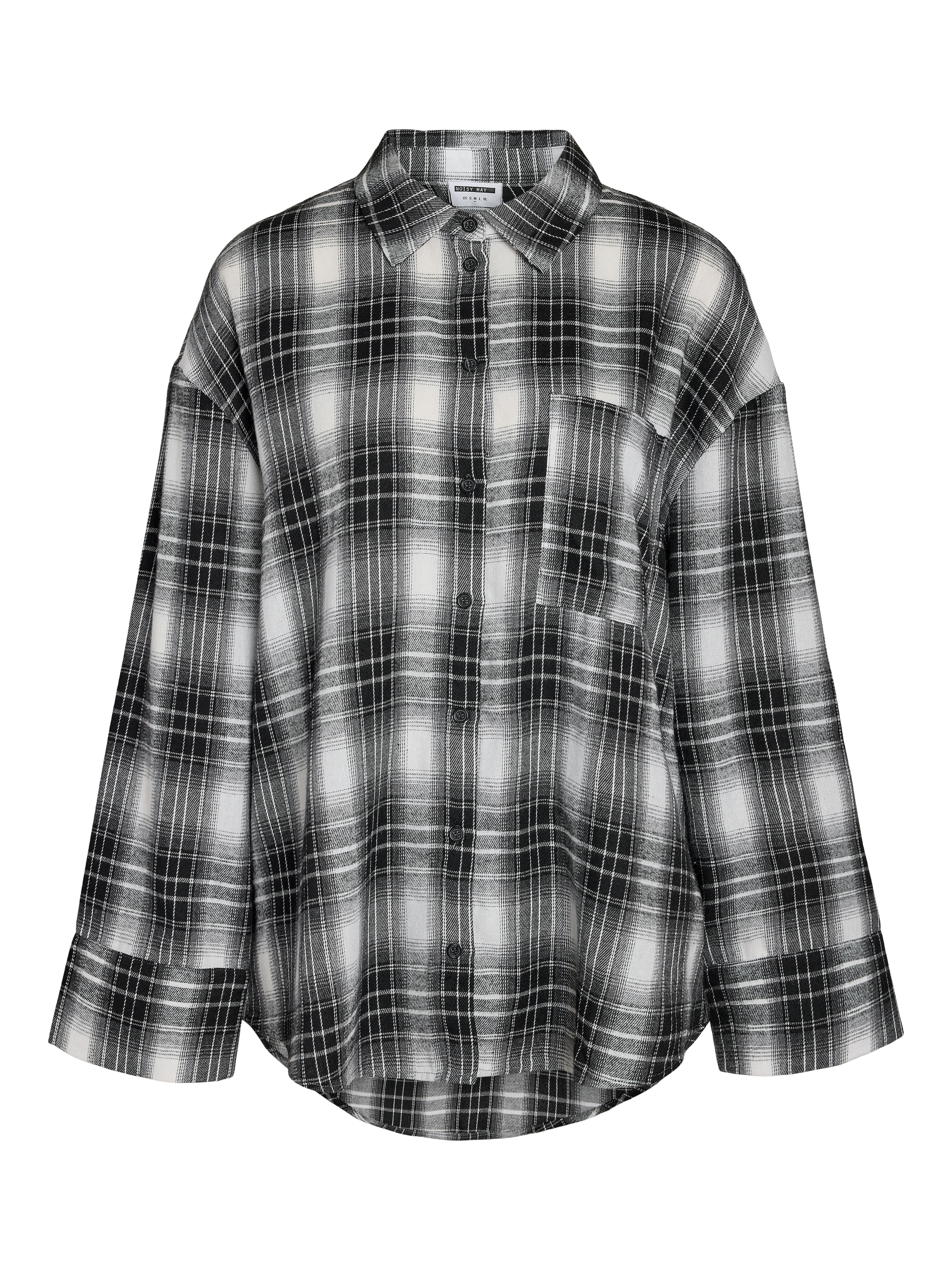 Noisy may Karobluse »NMZOE L/S CHECK SHIRT WVN NOOS« Baumwollmischung