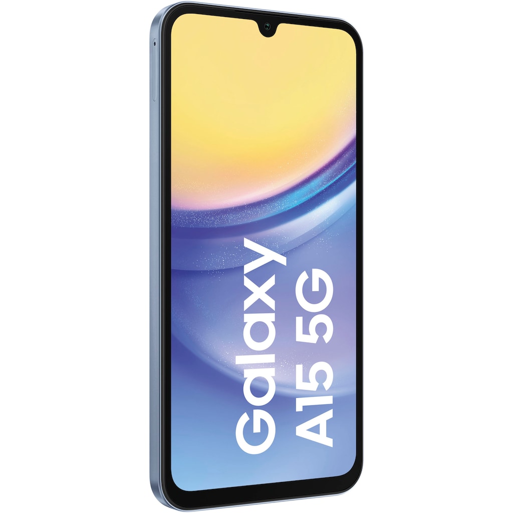 Samsung Smartphone »Galaxy A15 5G 128GB«, Blau, 16,39 cm/6,5 Zoll, 128 GB Speicherplatz, 50 MP Kamera