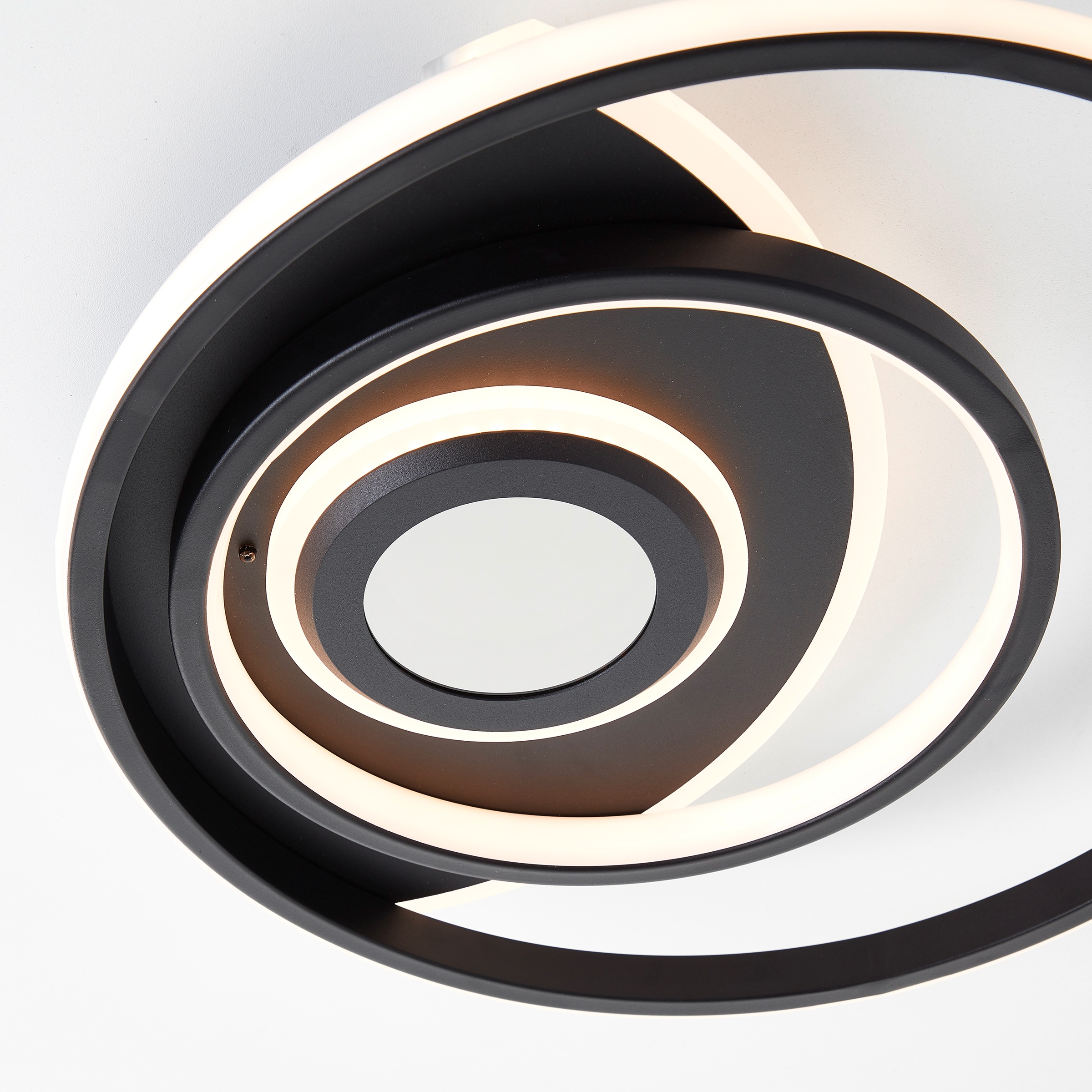 Brilliant LED Deckenleuchte »Opame«, Ø 41 cm, 4400 lm, dimmbar, 3000-6500 K, Fernbedienung, Metall, schwarz