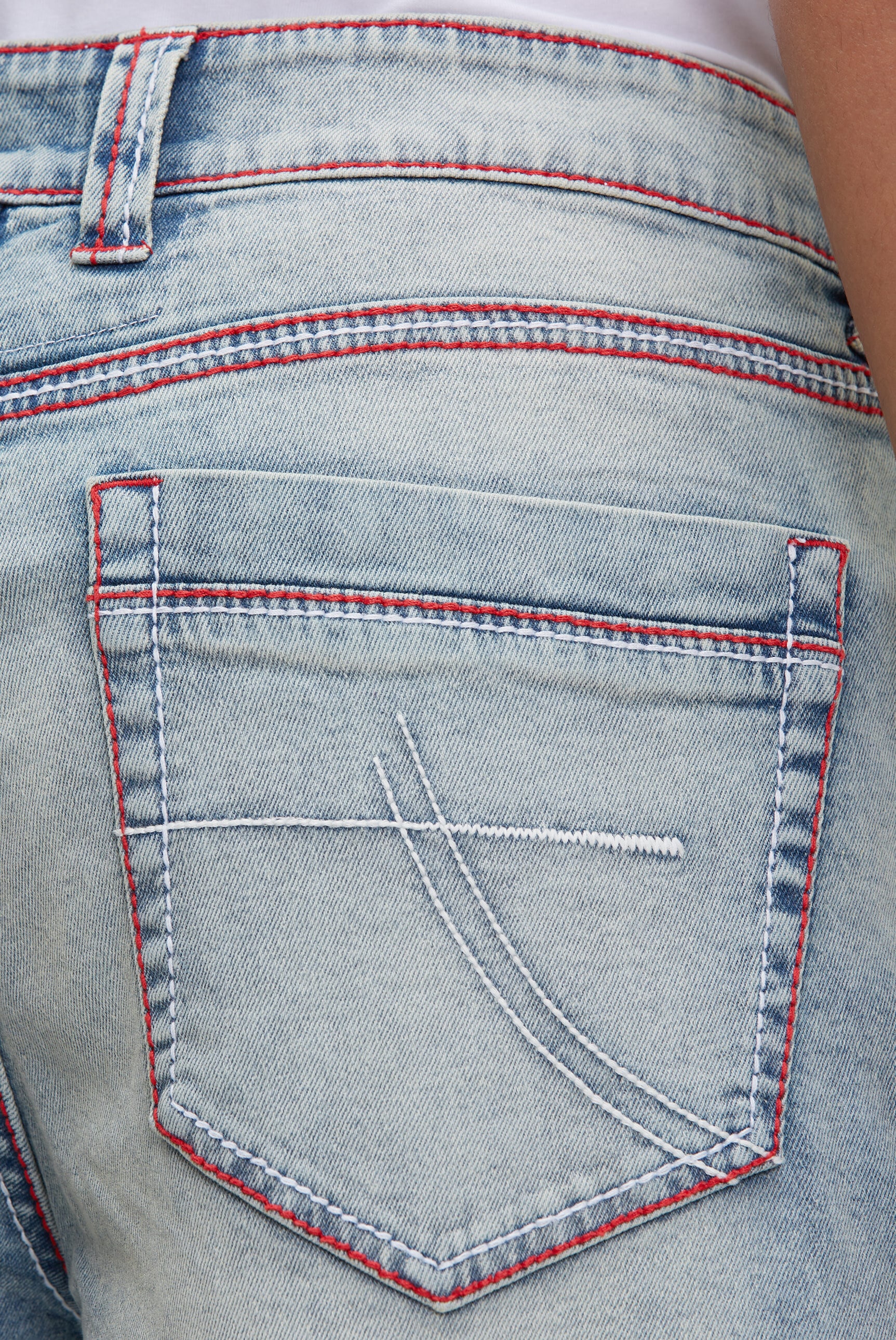 CAMP DAVID Jeansshorts mit normaler Leibhöhe