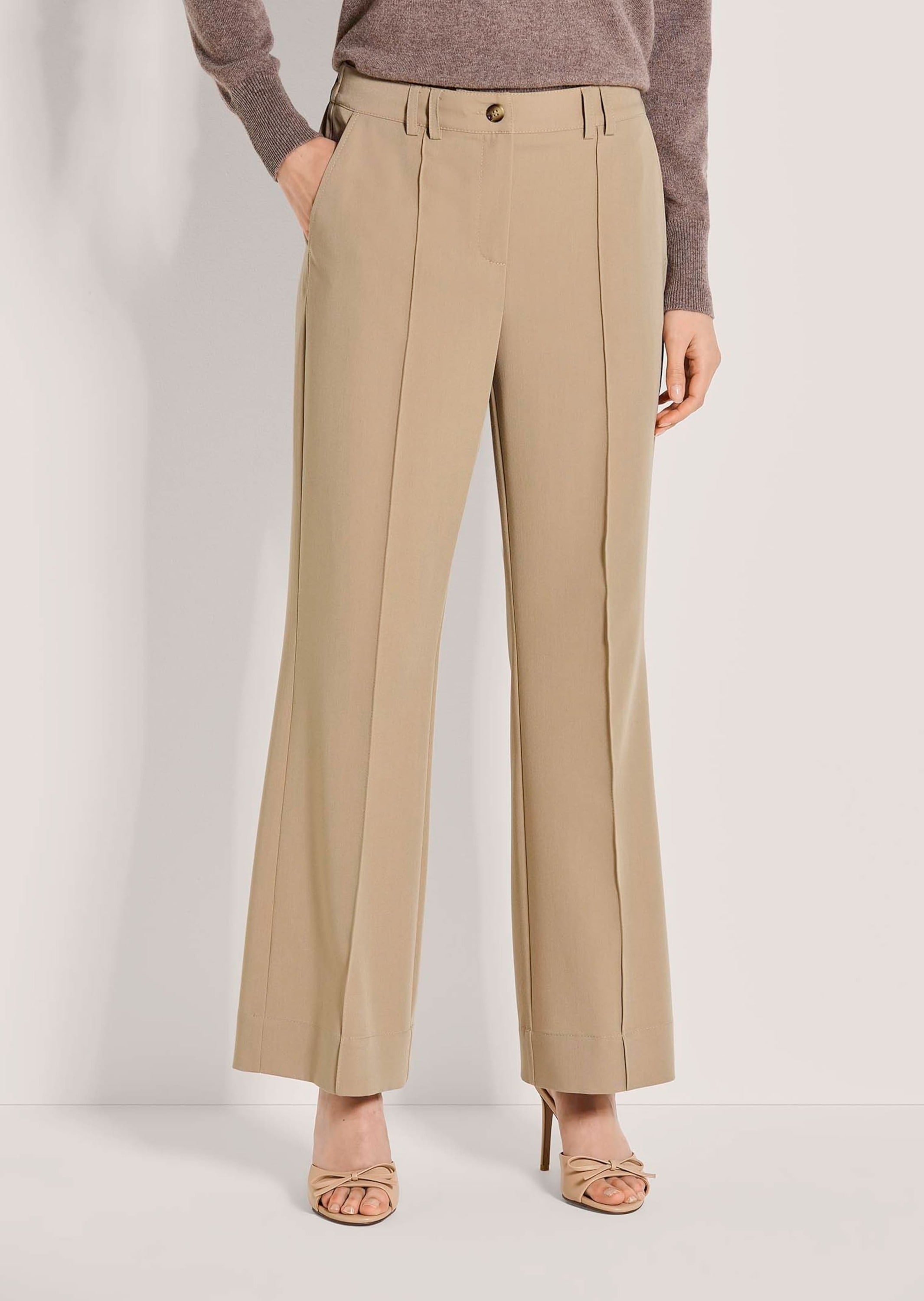 MADELEINE Stoffhose »Culotte Stoffhose mit Biesen«  mit hinterem Teildehnbund