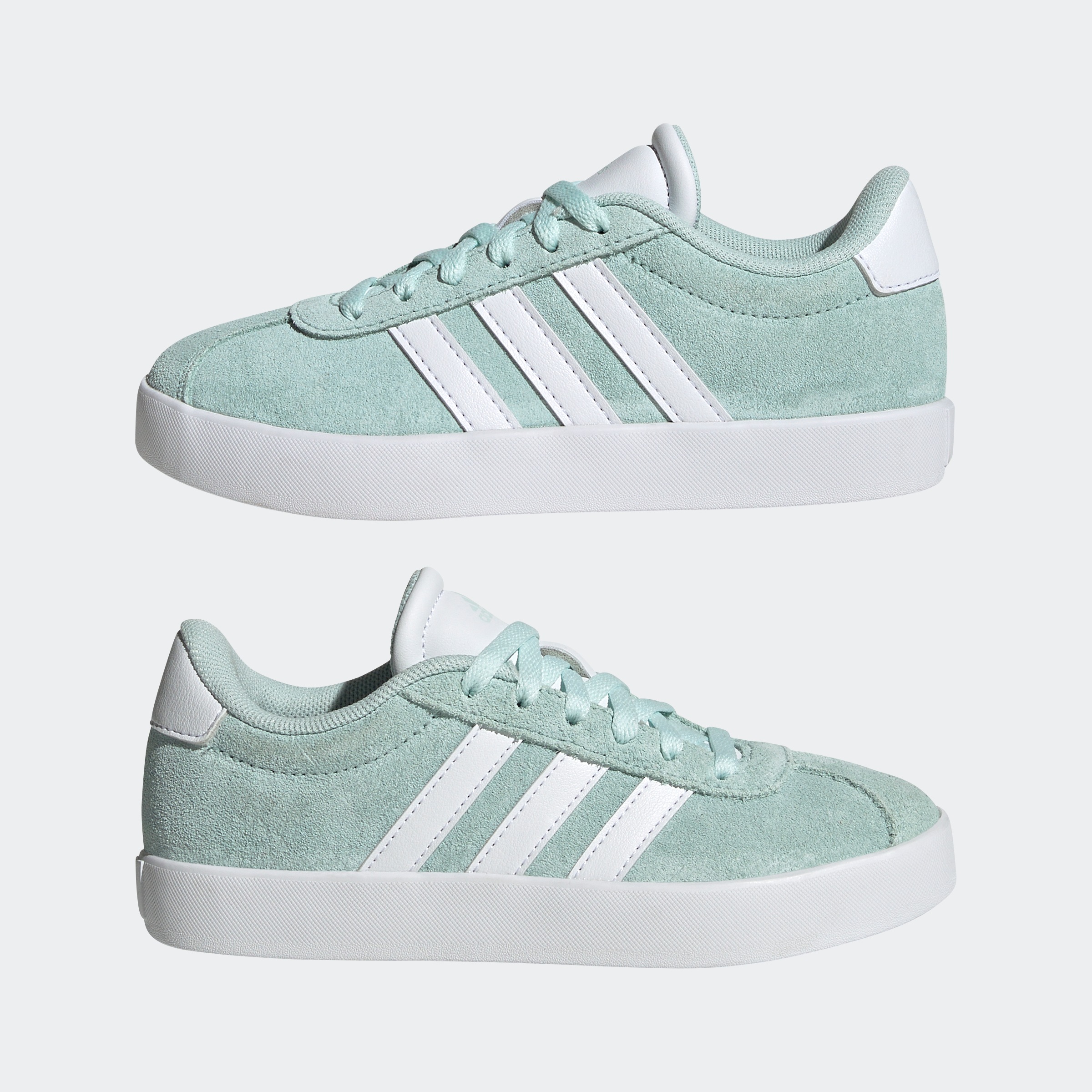 adidas Sportswear Sneaker »VL COURT 3.0 KIDS«, inspiriert vom Design des adidas samba