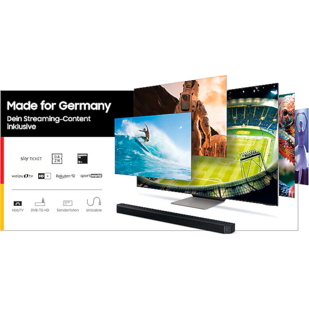 Samsung LED-Fernseher »GU75AU7199U«, 189 cm/75 Zoll, 4K Ultra HD, Smart-TV, HDR-Crystal Prozessor 4K-Q-Symphony-Contrast Enhancer