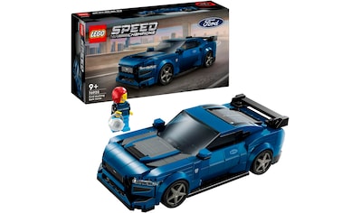 Konstruktionsspielsteine »Ford Mustang Dark Horse Sportwagen (76920), LEGO Speed®...