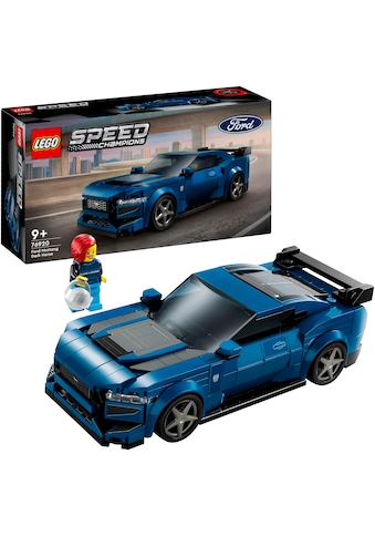 Konstruktionsspielsteine »Ford Mustang Dark Horse Sportwagen (76920), LEGO Speed®...