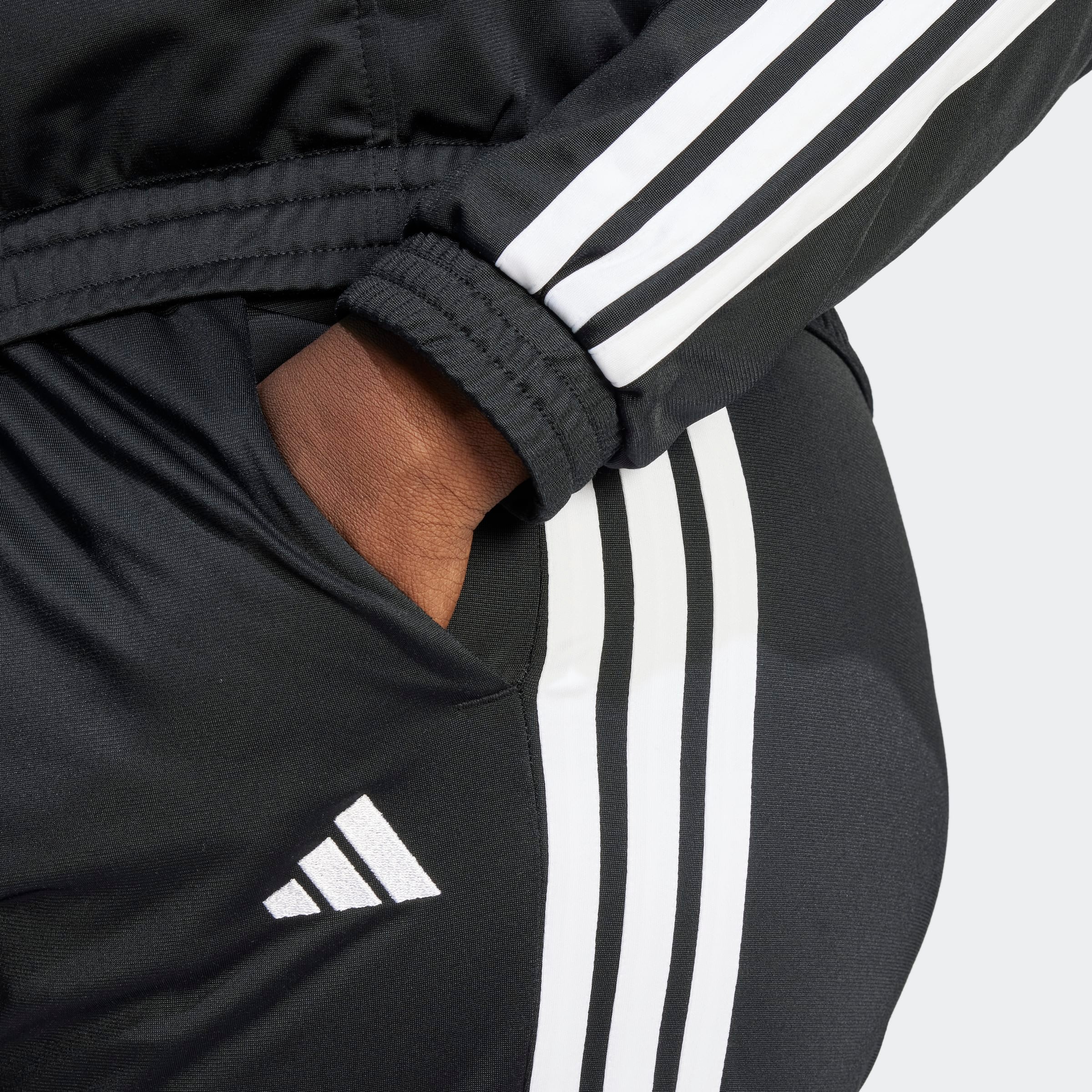 adidas Sportswear Sporthose »W 3S TP TRIC«, (1 tlg.), drei Streifen Trainingshose aus Trikotstoff, Trackpants