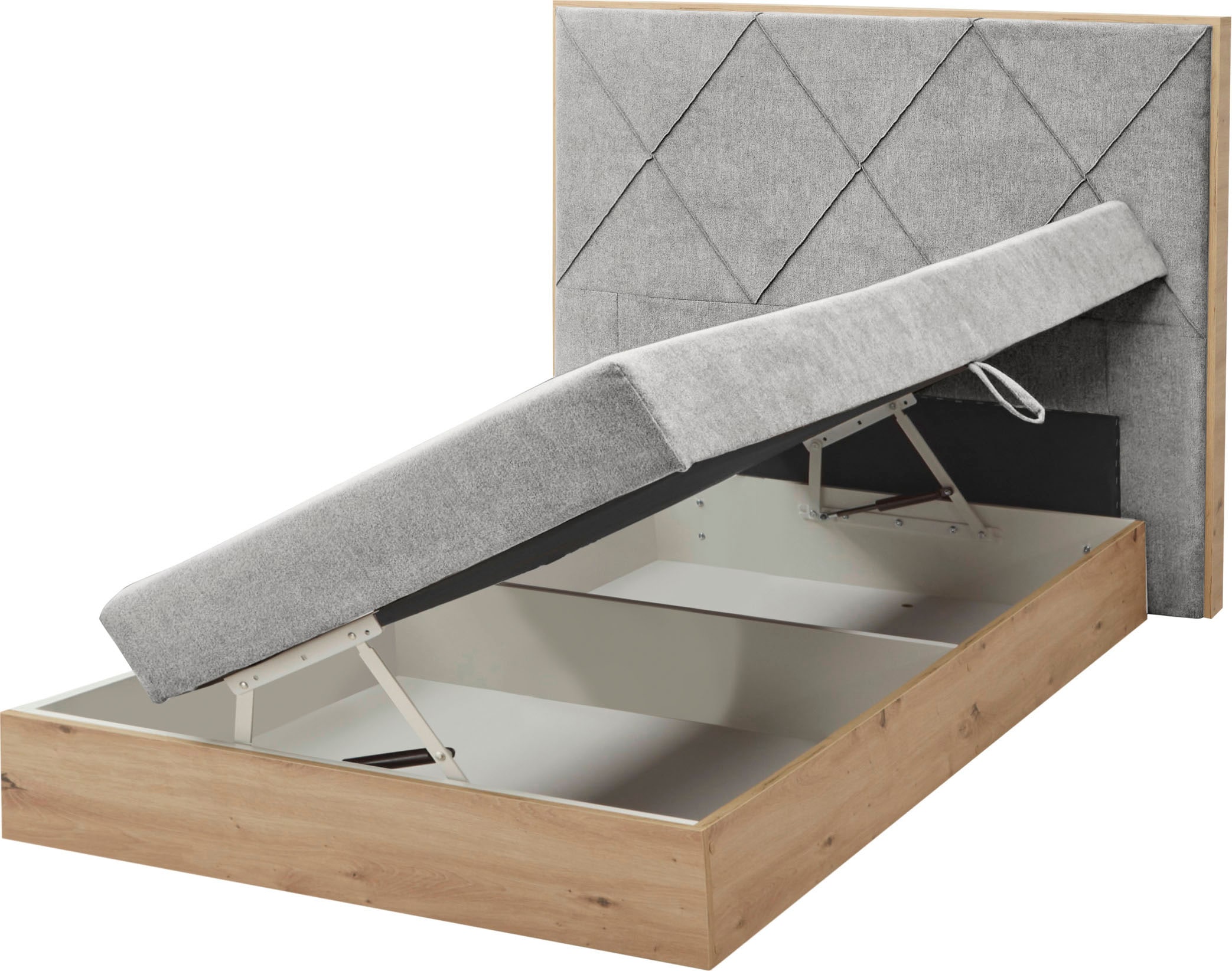 ED EXCITING DESIGN Boxspringbett "Bellevue", inkl. Bettkasten, wahlweise mi günstig online kaufen
