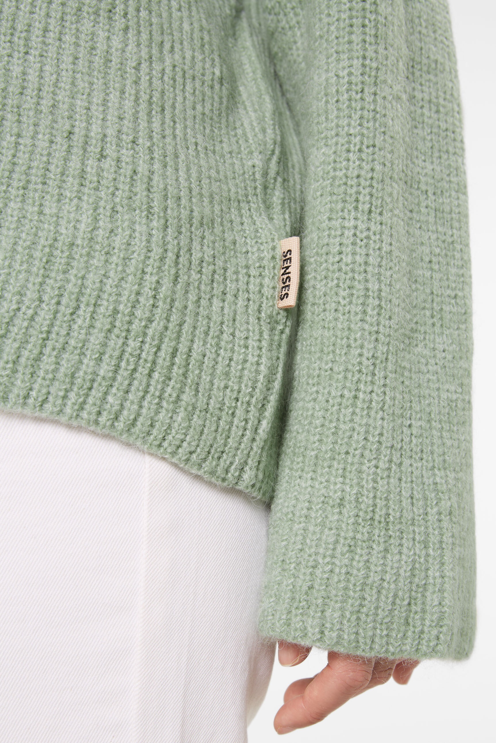 SENSES.THE LABEL V-Ausschnitt-Pullover mit V-Ausschnitt