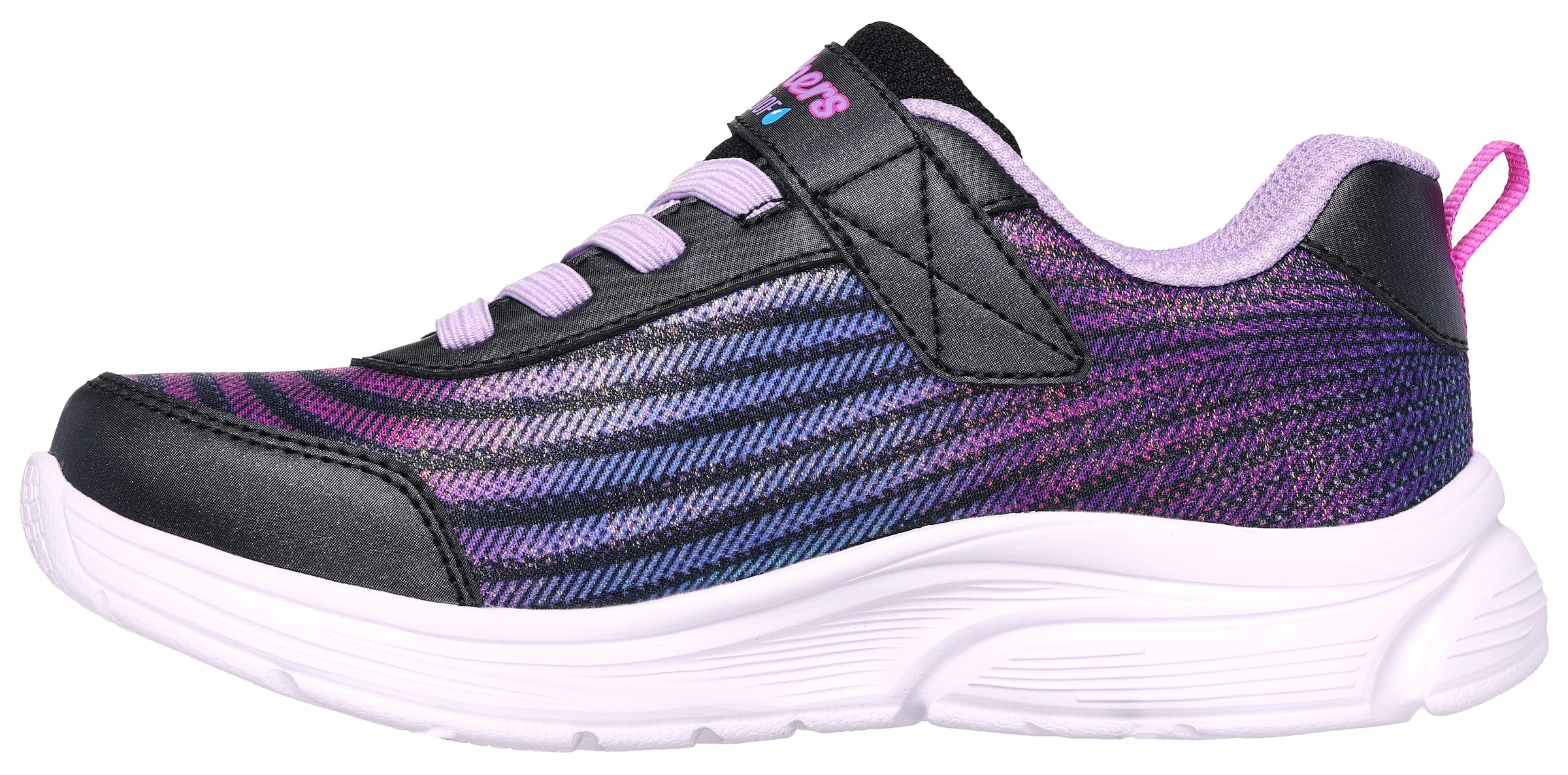 Skechers Slip-On Sneaker »WAVY LITES-HYDRO CRUSH«, Kindergarten Schuh, Klettschuh mit wasserabweisendem Finish