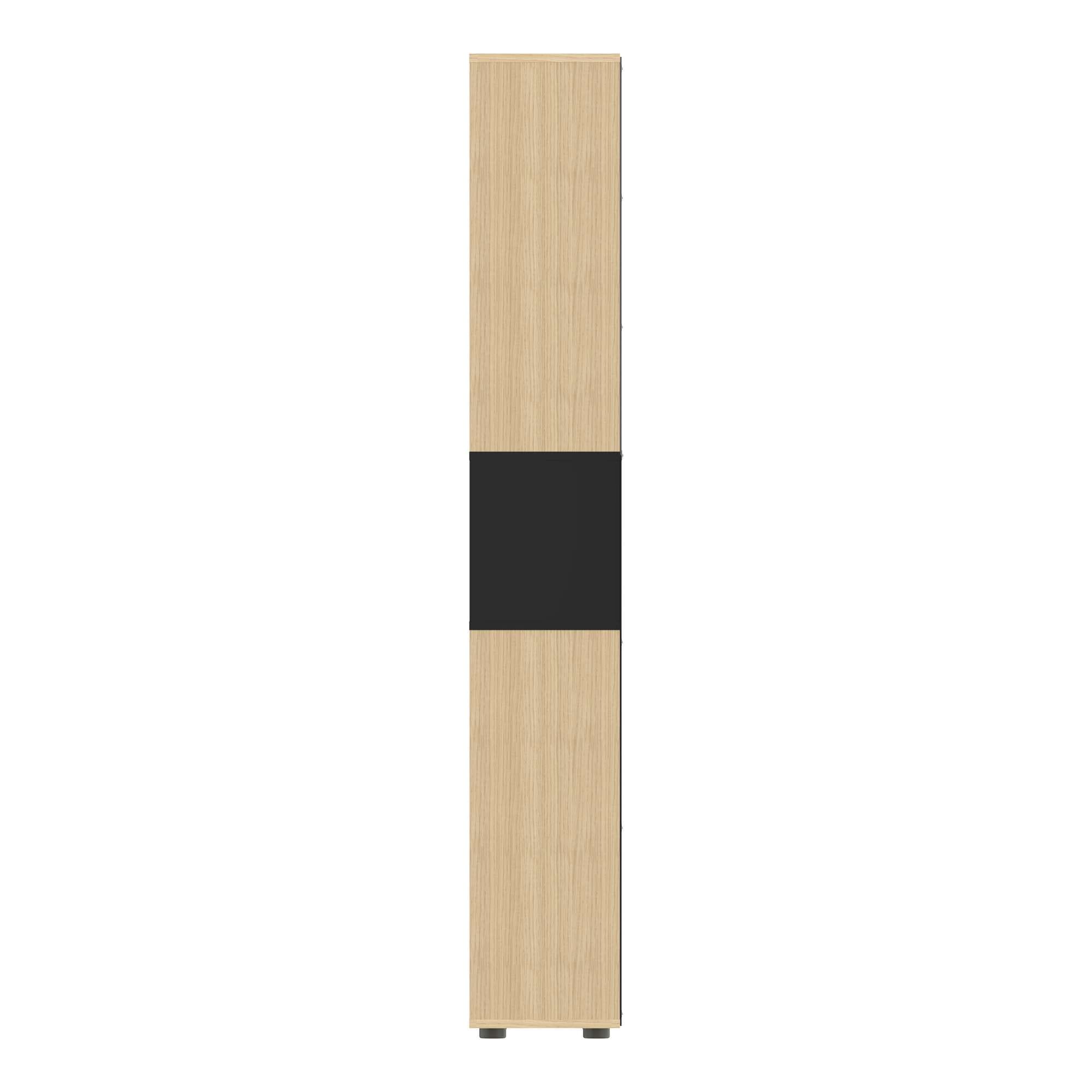 TemaHome Hochschrank »Kube Badschrank, Aufbewahrung, Platzsparend, Höhe 182 cm«, mit offenen Fächern und 2 Türen