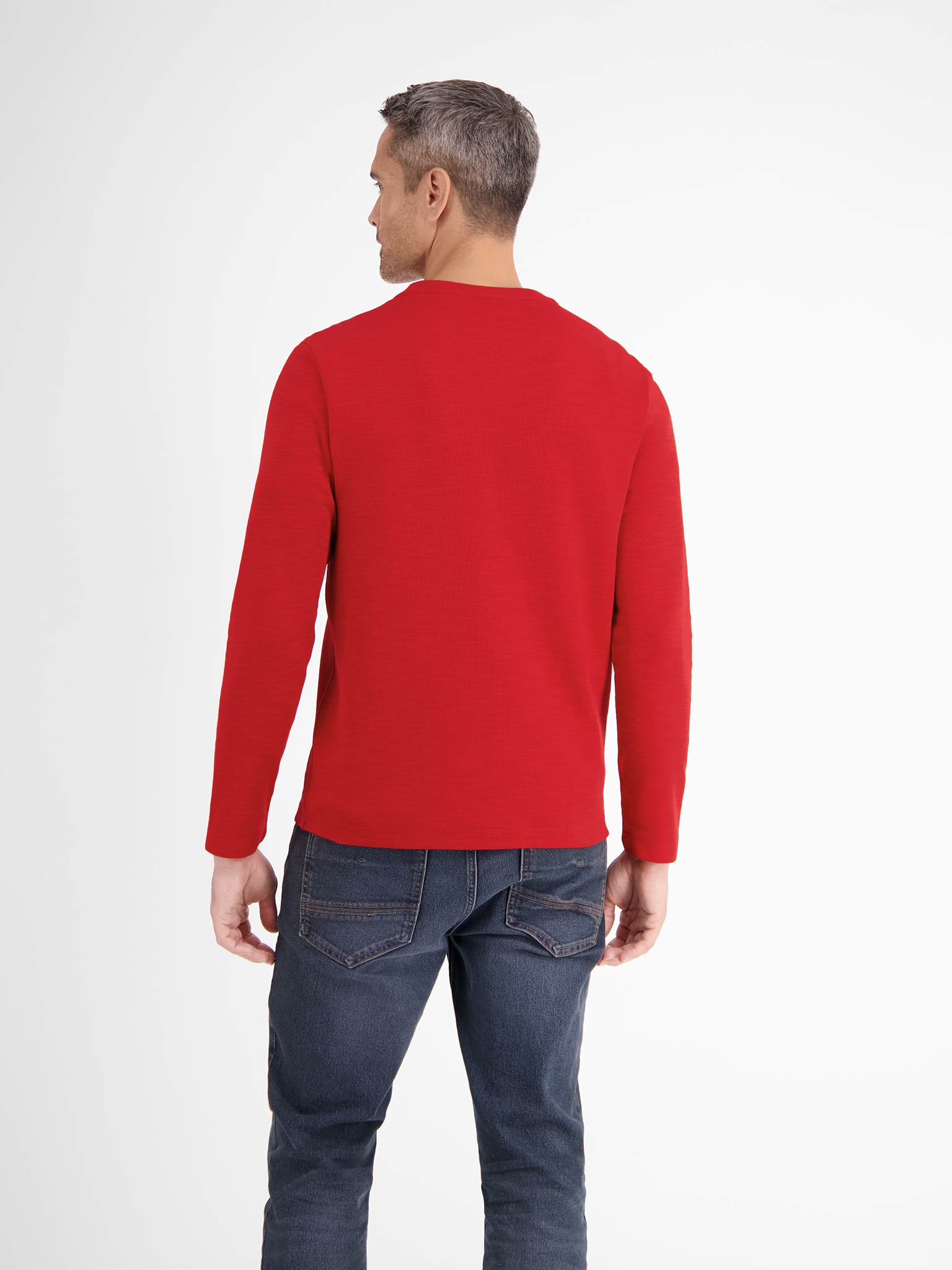 LERROS Langarmshirt, mit Serafino Ausschnitt günstig online kaufen