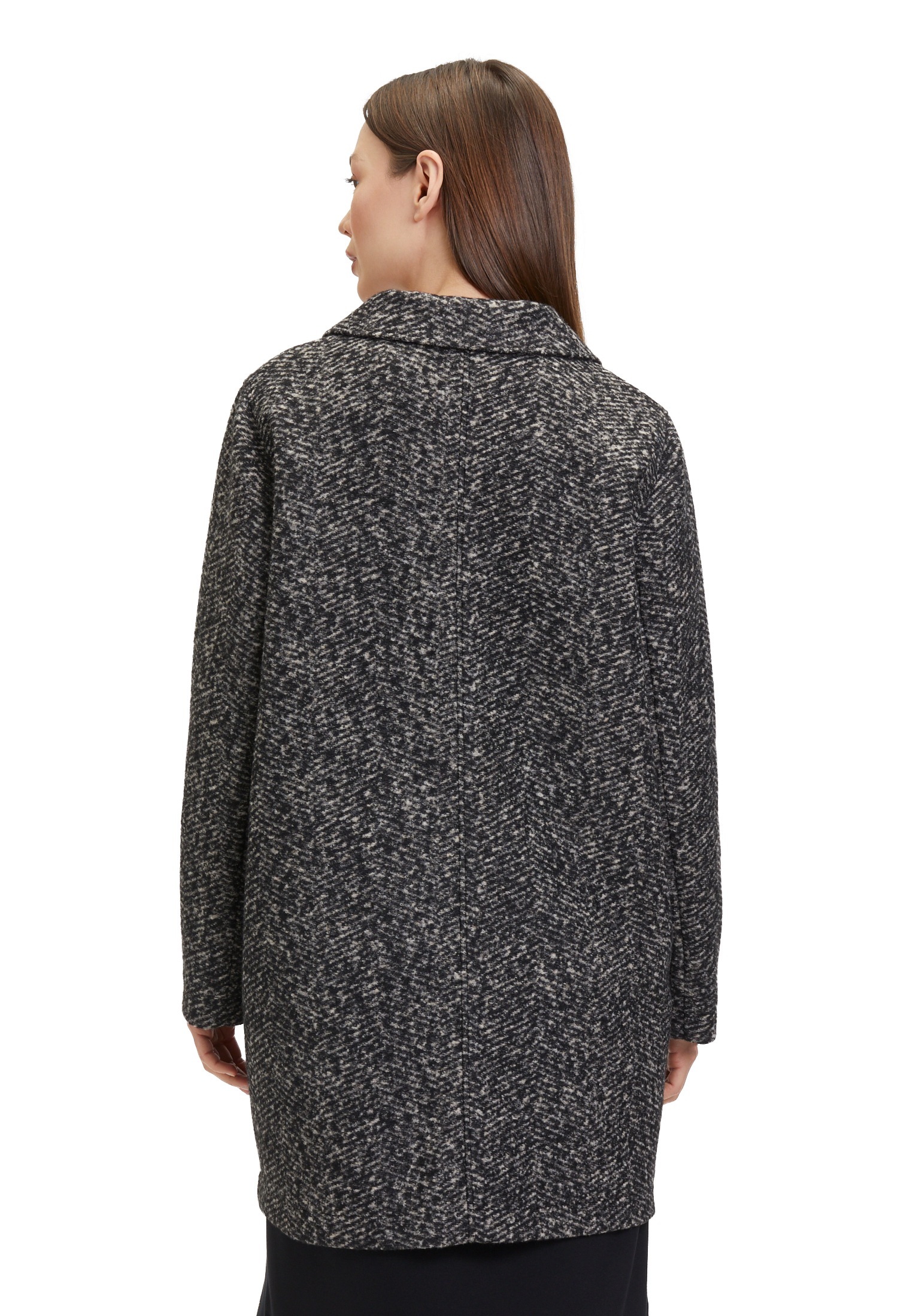 Betty&Co Jackenblazer »Betty & Co Longjacke mit Reverskragen«, Material