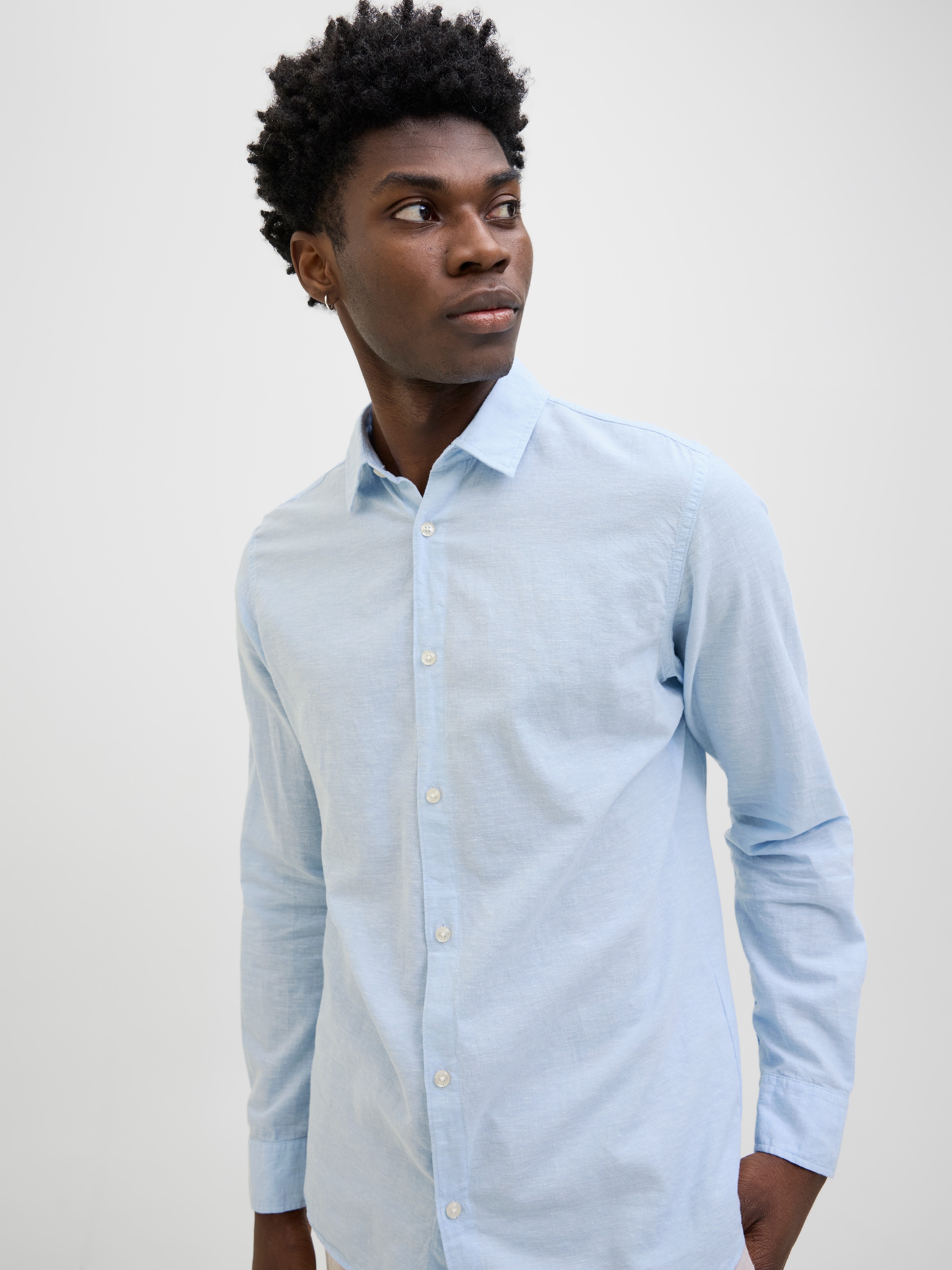 Jack & Jones Langarmhemd "JJEBREEZE SHIRT LS SN", mit Hemdkragen günstig online kaufen