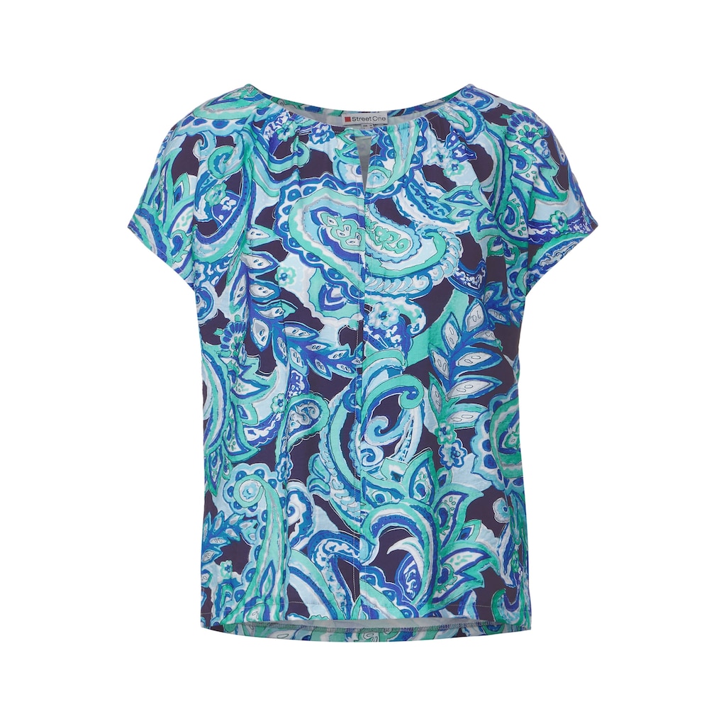 STREET ONE T-Shirt, mit Blumenmuster