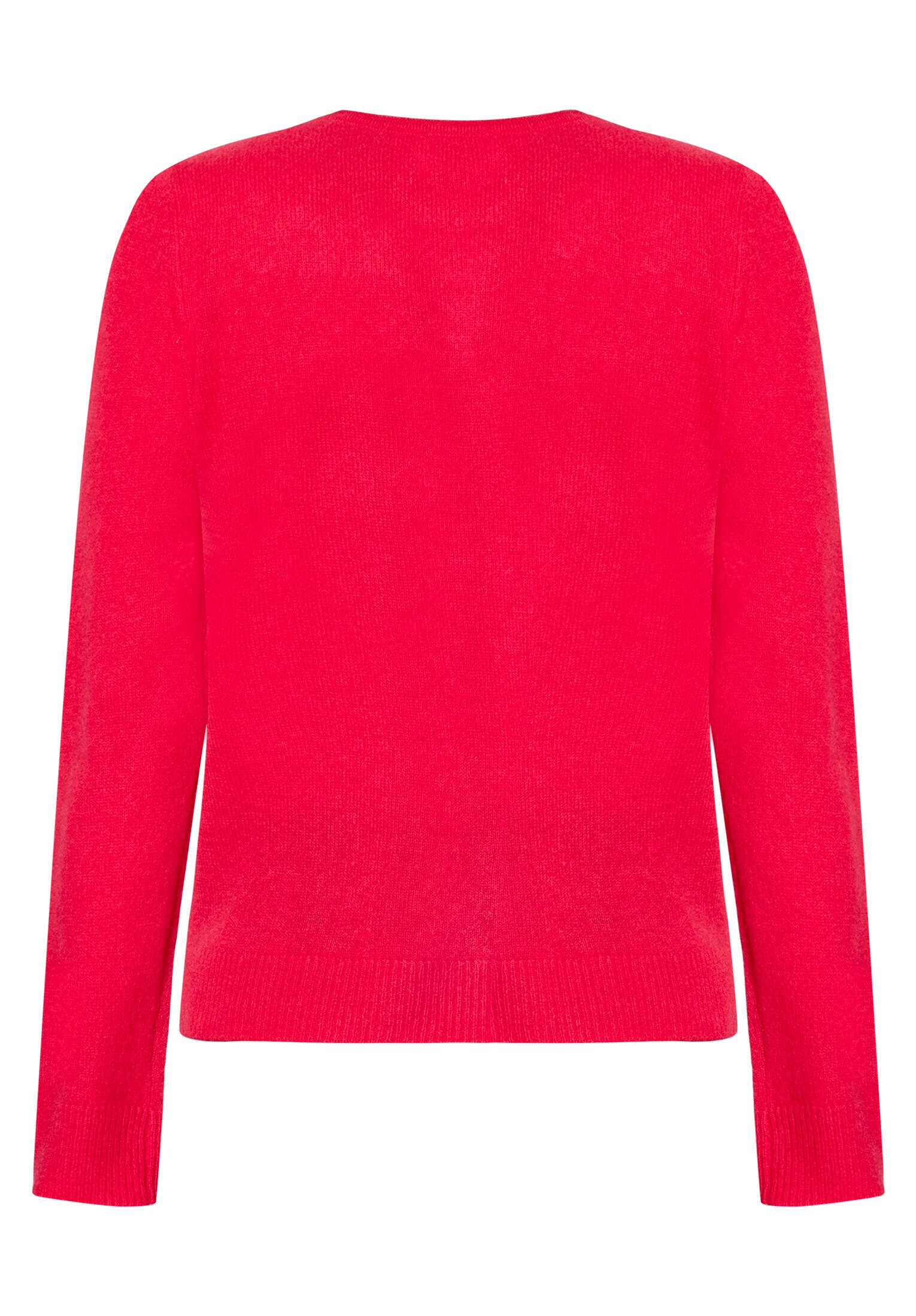 Cartoon Strickpullover »Damen mit Rundhalsausschnitt« 1