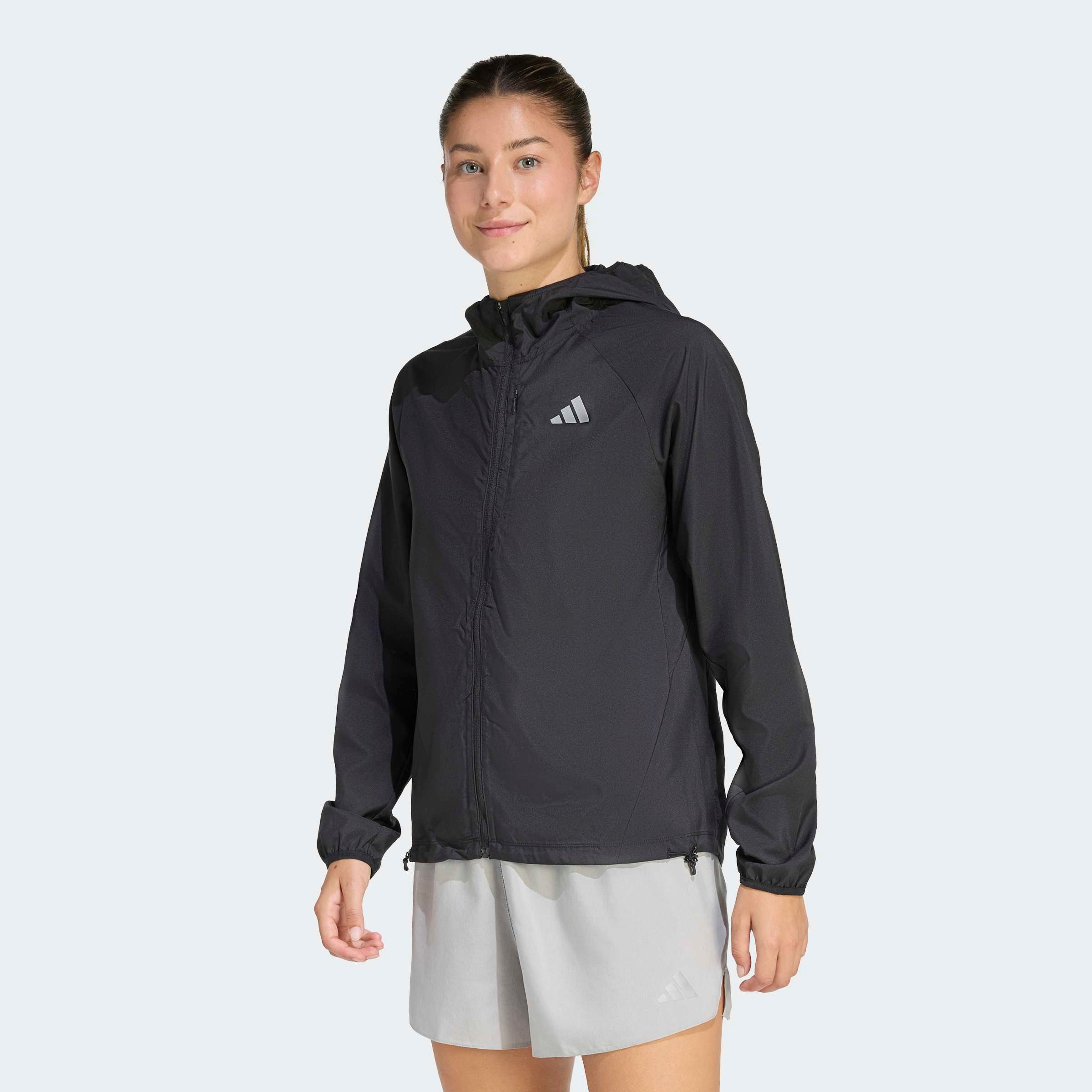 adidas Performance Laufjacke "ADI365 RUNNING ESSENTIALS T" für Erwachsene, mit Reißverschluss, sportlicher Schnitt