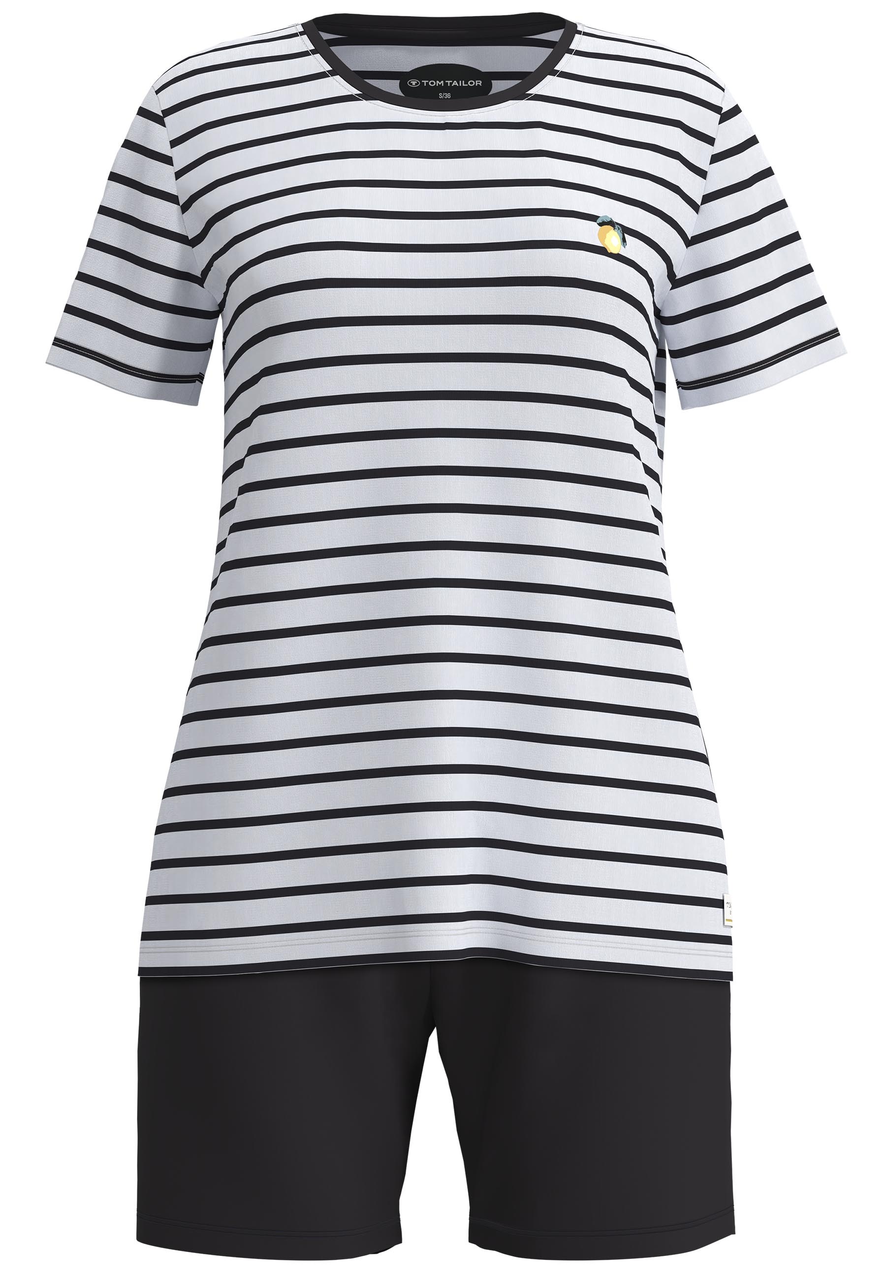 TOM TAILOR Shorty atmungsaktiv, Viskosemix günstig online kaufen