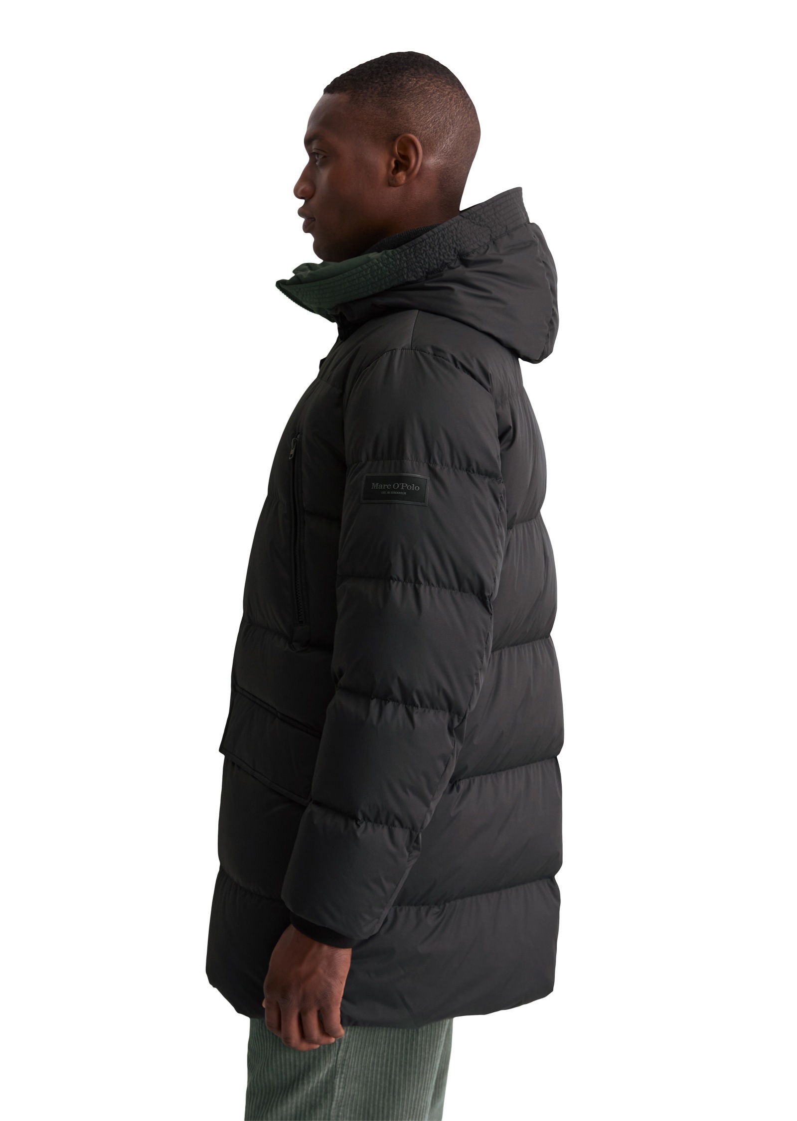 Marc O'Polo Outdoorjacke »mit funktionalen Taschen«, ohne Kapuze