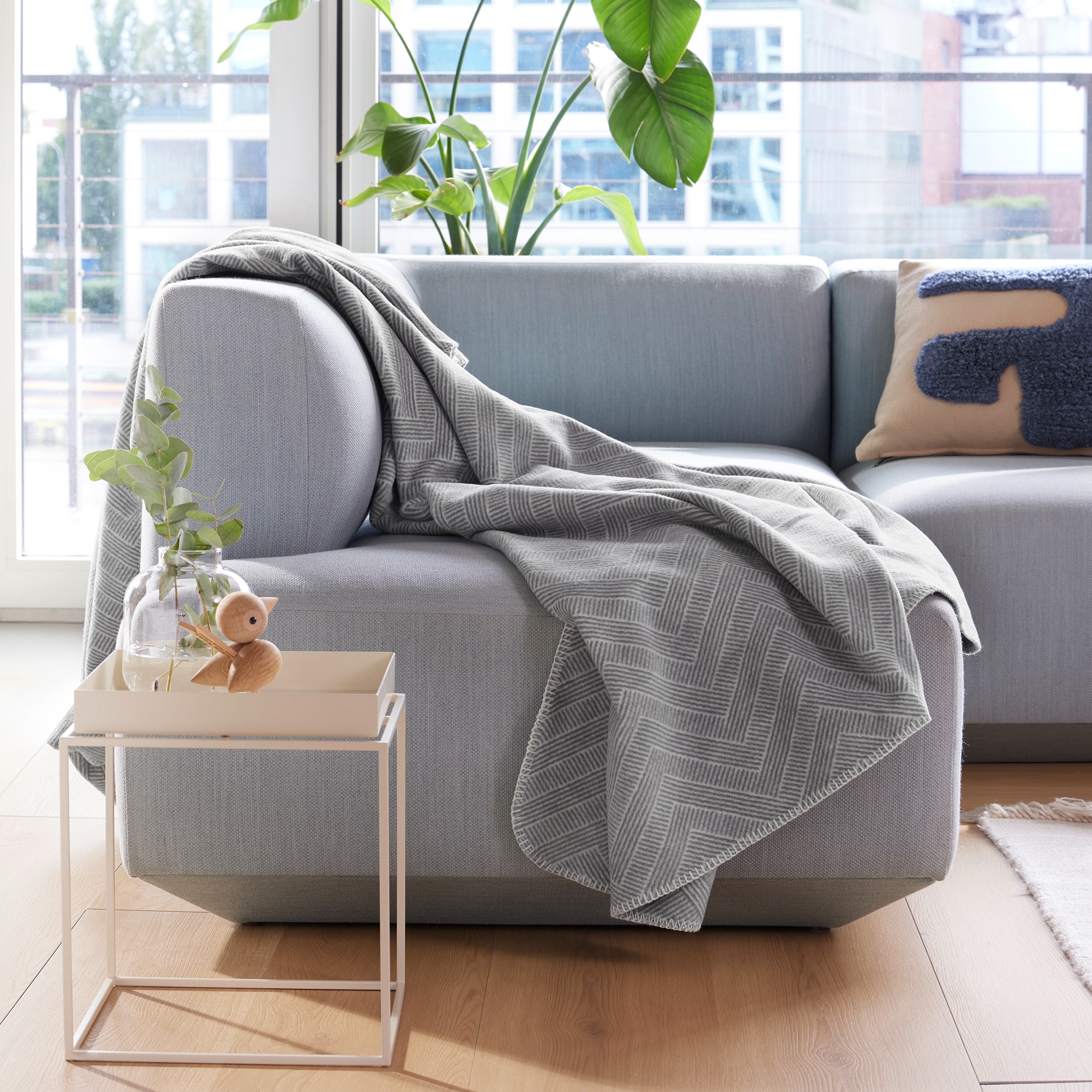 IBENA Wohndecke »Wohndecke Nazca«, Im Zick-Zack Design