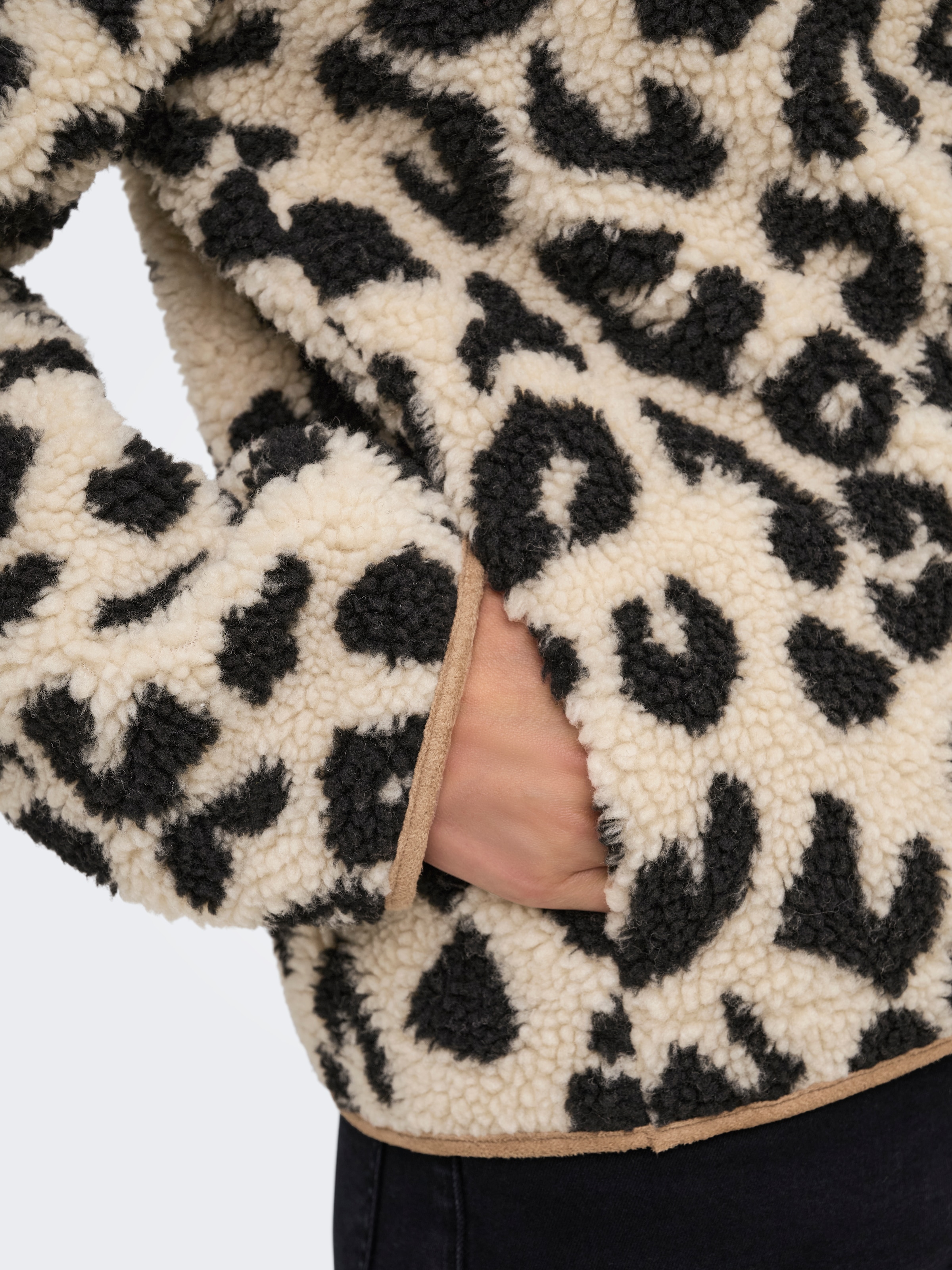 ONLY Plüschjacke »ONLLONA LIFE TEDDY JACKET CS OTW« Polyester