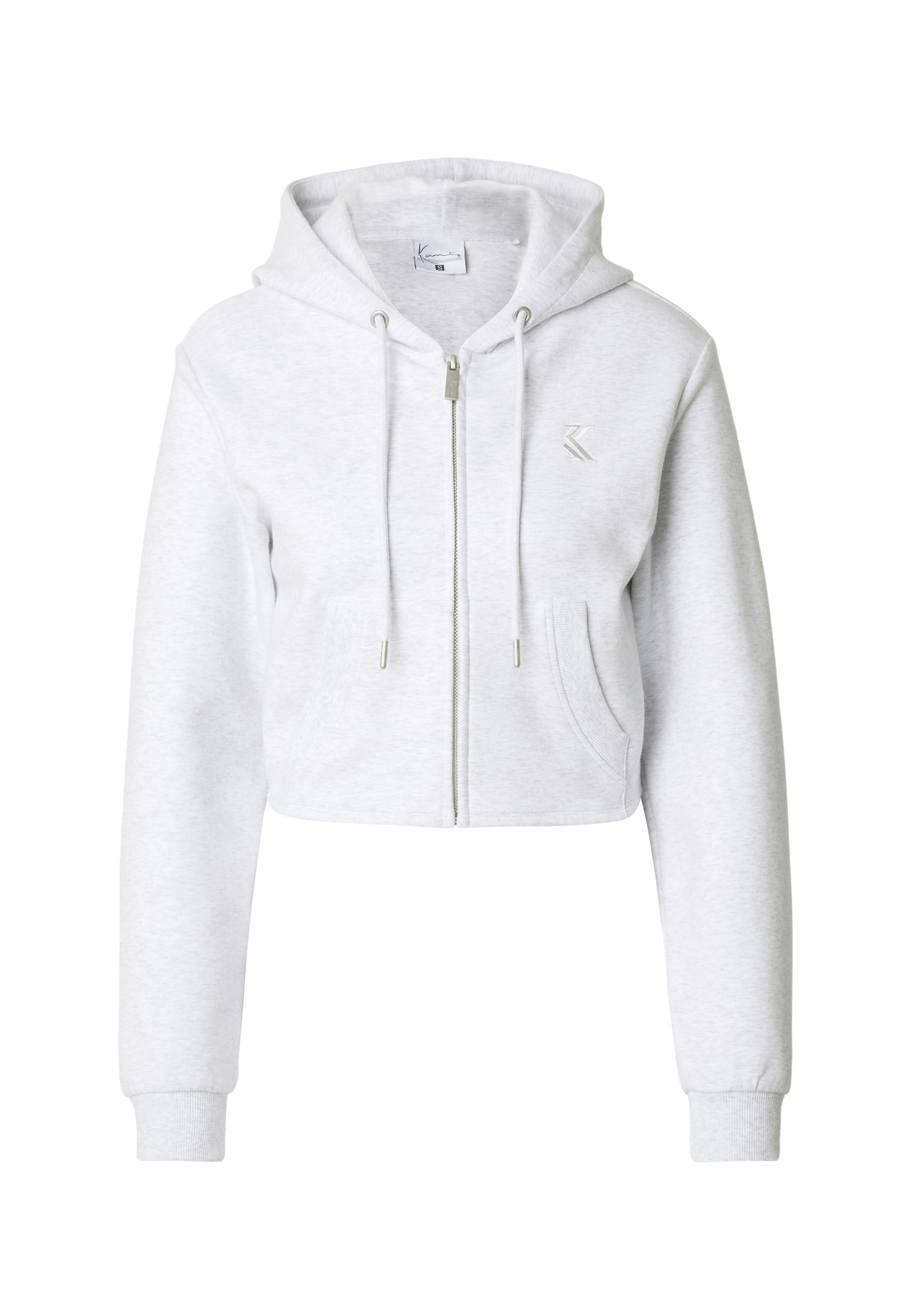 Karl Kani Funktions-Kapuzensweatjacke "Karl Kani OG K Interlock Cropped Zip Hoodie"